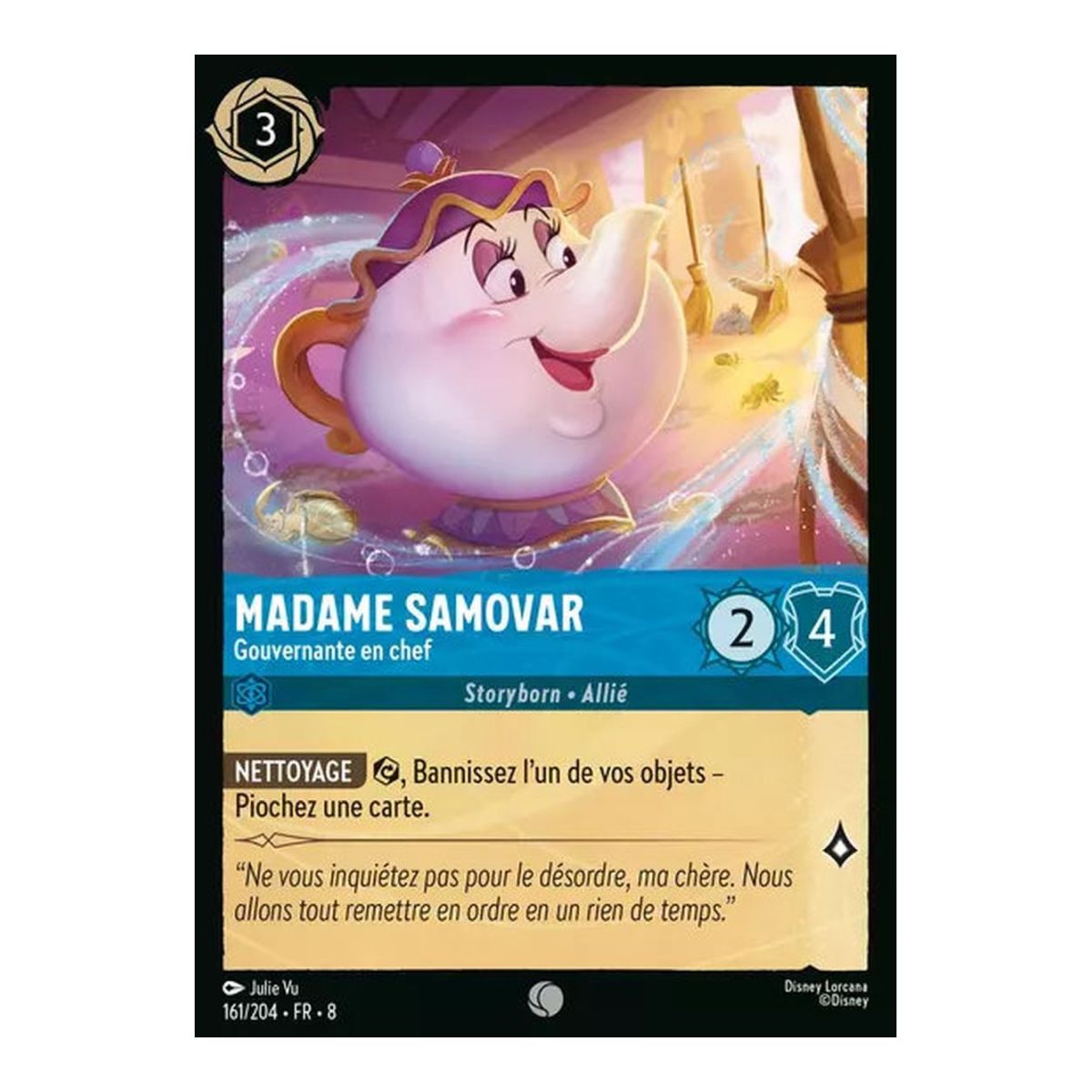 Madame Samovar, Gouvernante en chef - 161/204 - ROJ - Le Règne de Jafar - Commune - Français