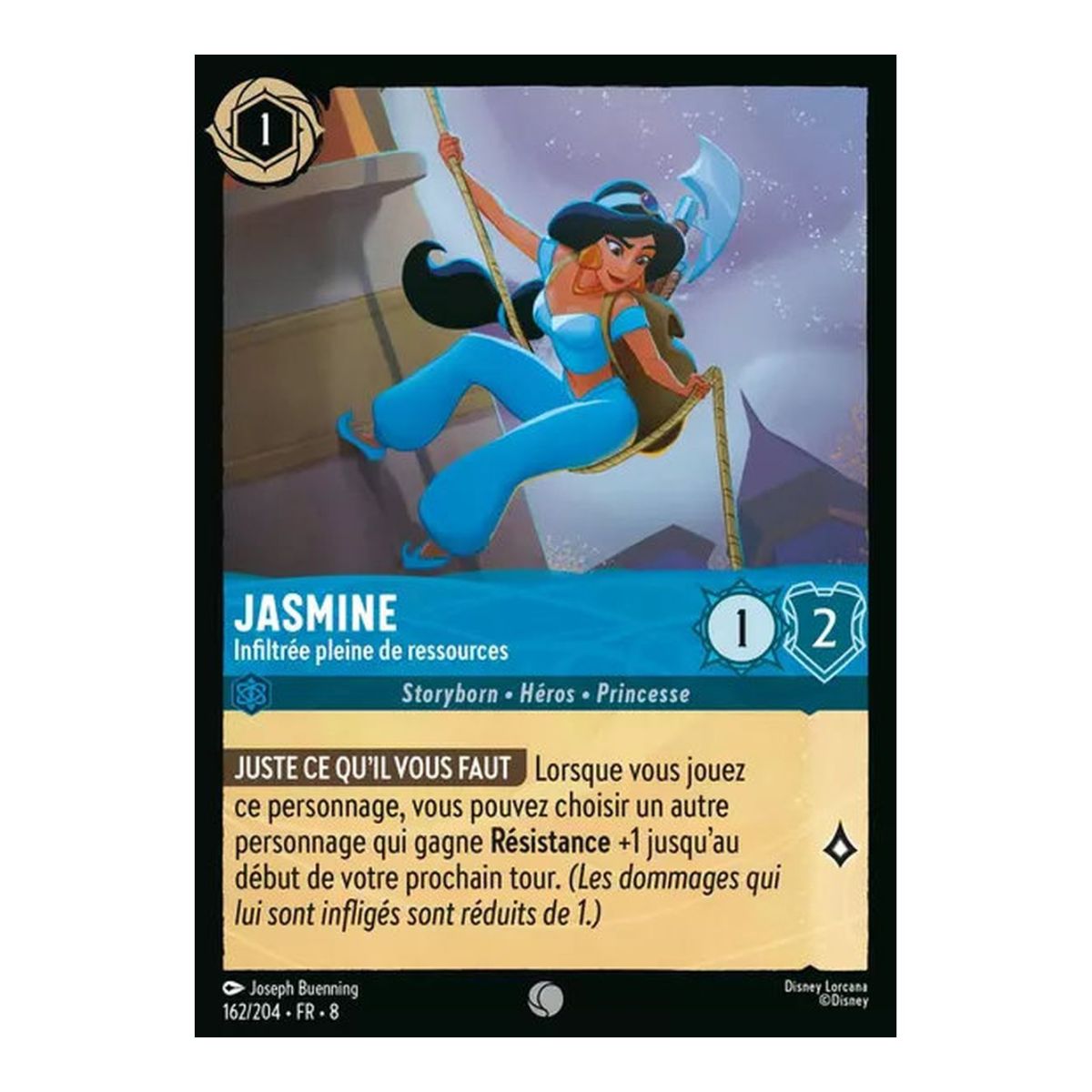 Jasmine, Infiltrée pleine de ressources - 162/204 - ROJ - Le Règne de Jafar - Commune - Français