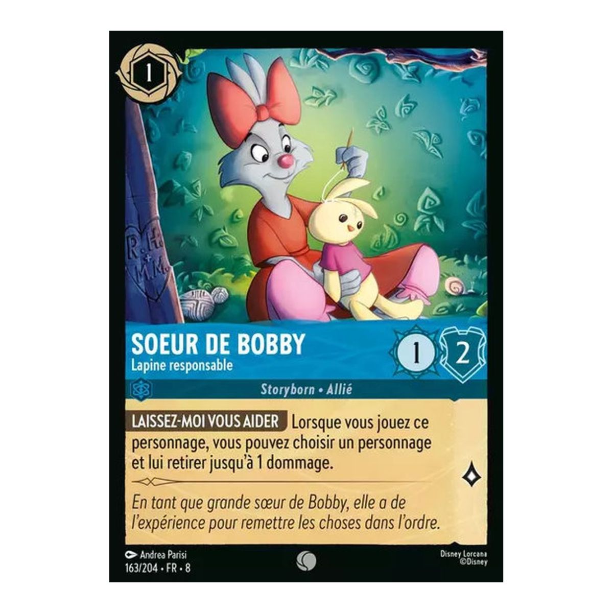 Soeur de Bobby, Lapine responsable - 163/204 - ROJ - Le Règne de Jafar - Commune - Français