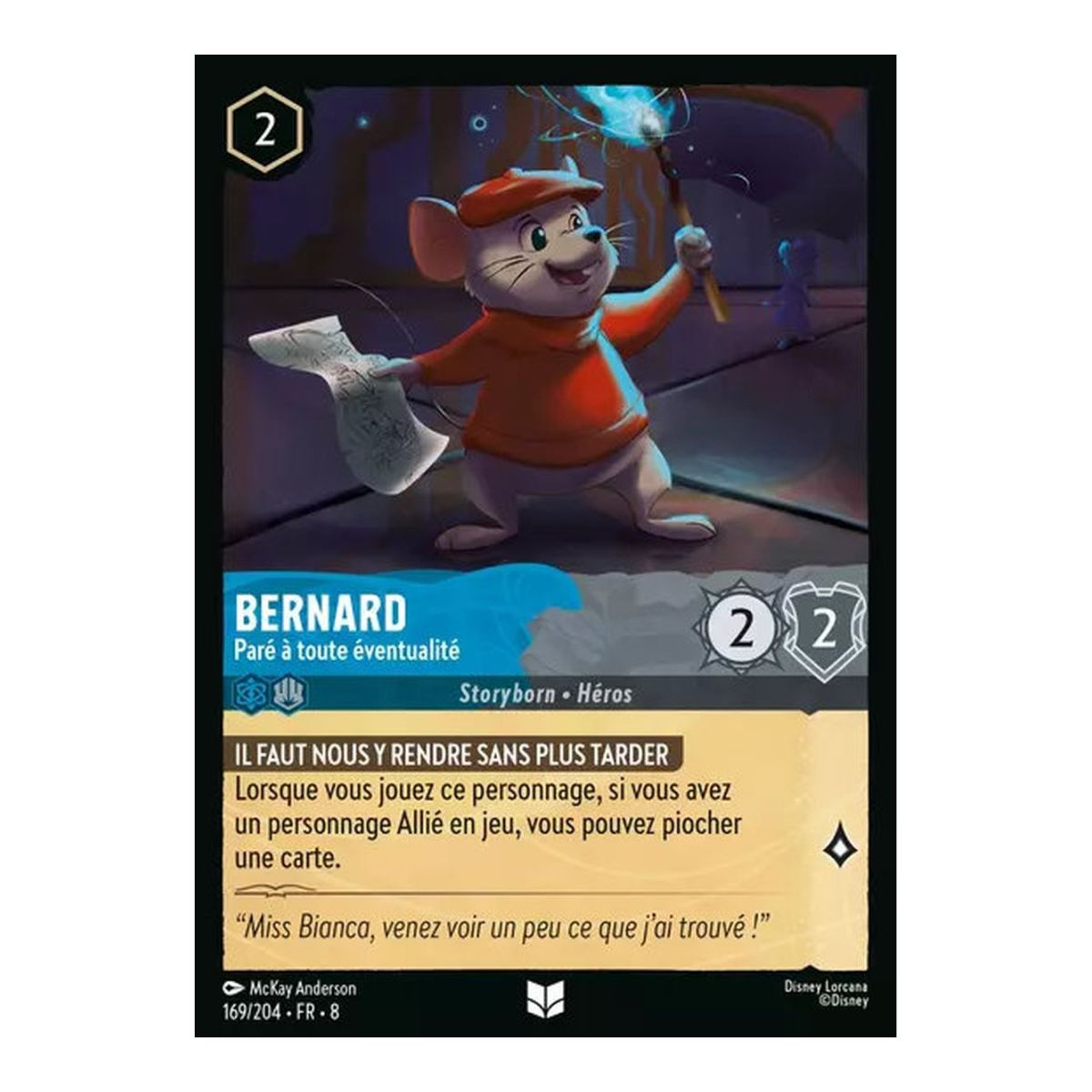 Bernard, Paré à toute éventualité - 169/204 - ROJ - Le Règne de Jafar - Brillante - Premium - Français