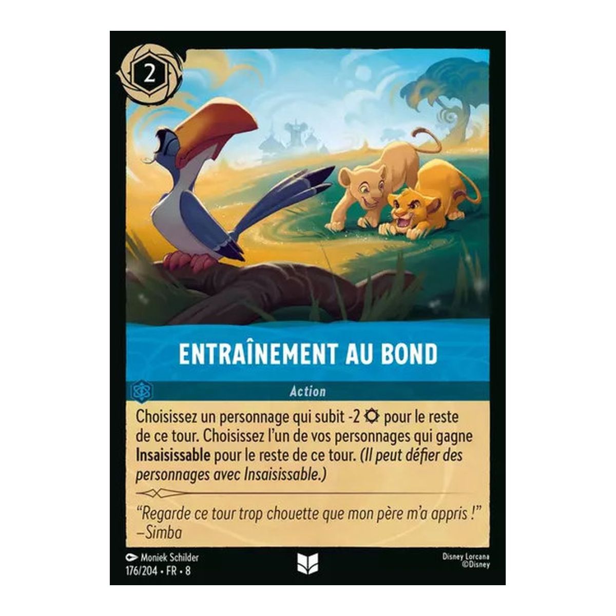 Entraînement au bond - 176/204 - ROJ - Le Règne de Jafar - Brillante - Premium - Français