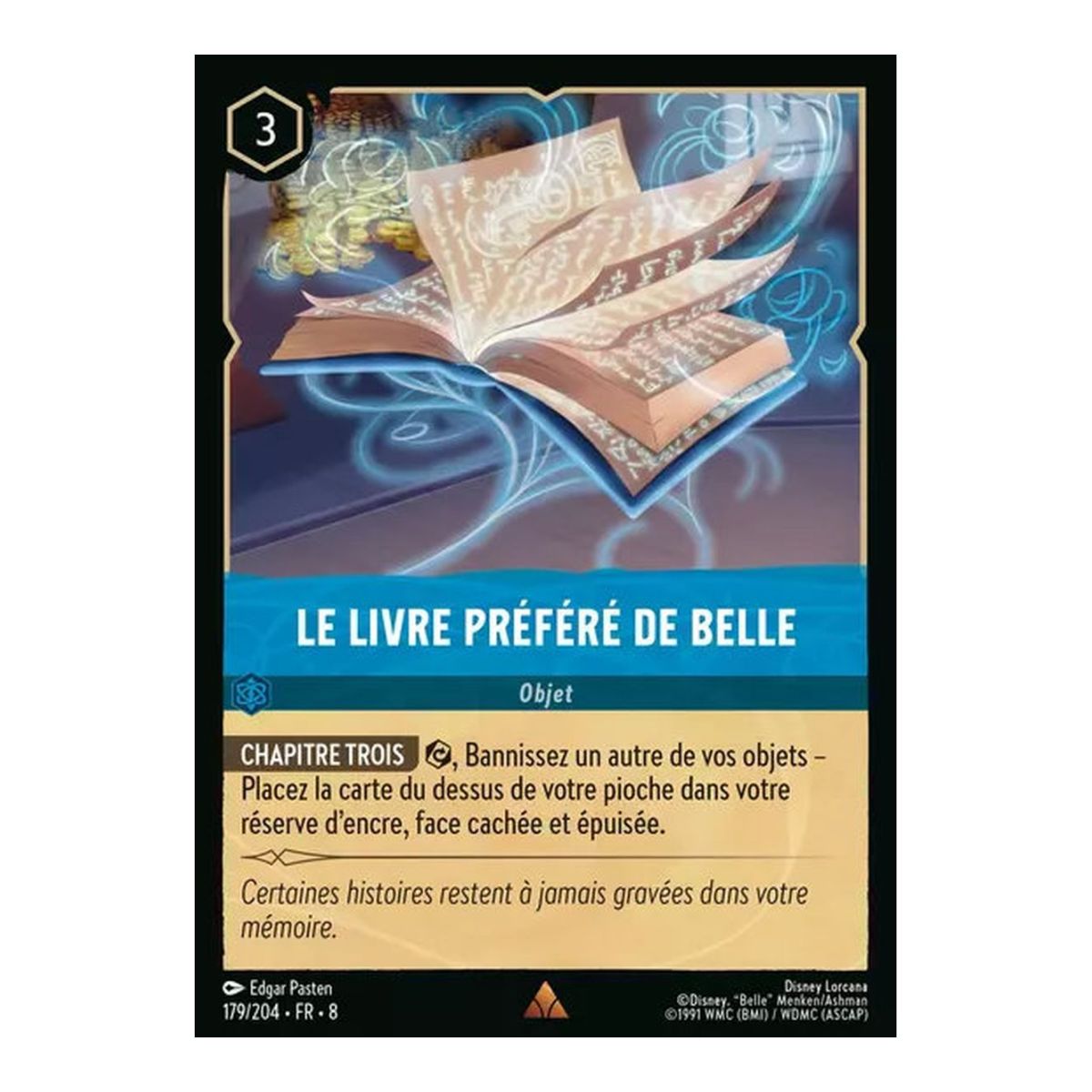 Le livre préféré de Belle - 179/204 - ROJ - Le Règne de Jafar - Rare - Français