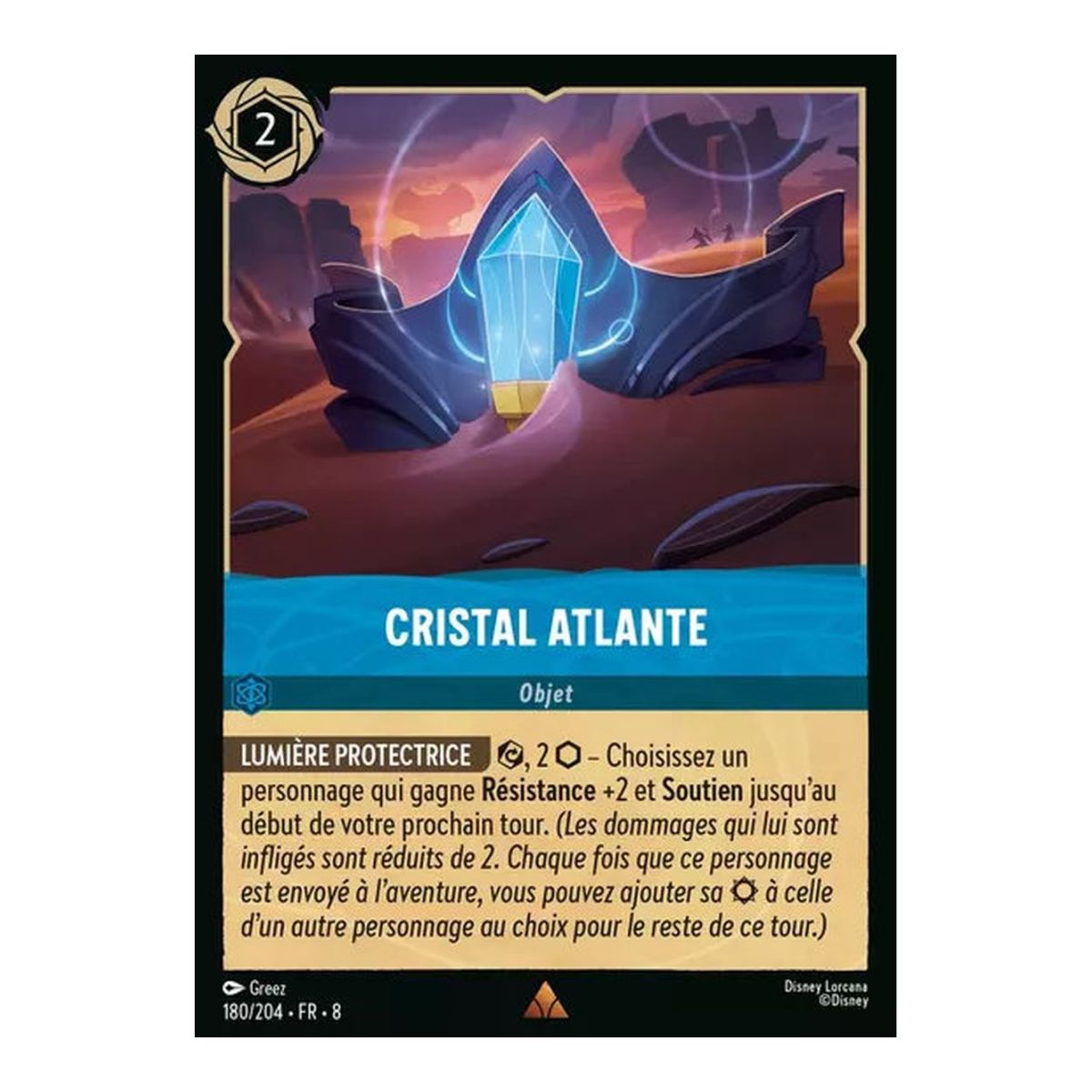 Cristal atlante - 180/204 - ROJ - Le Règne de Jafar - Rare - Français