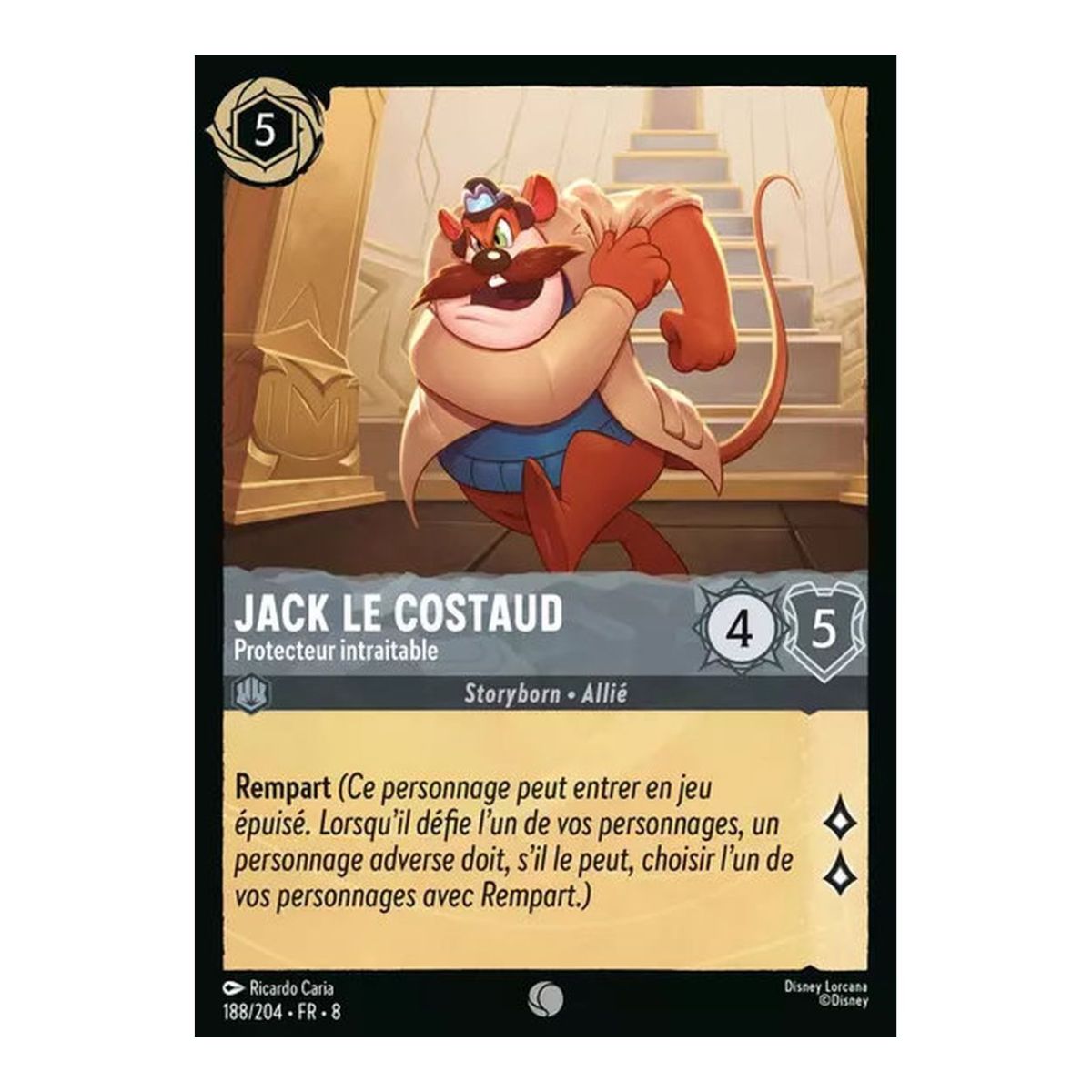 Jack le Costaud, Protecteur intraitable - 188/204 - ROJ - Le Règne de Jafar - Brillante - Premium - Français