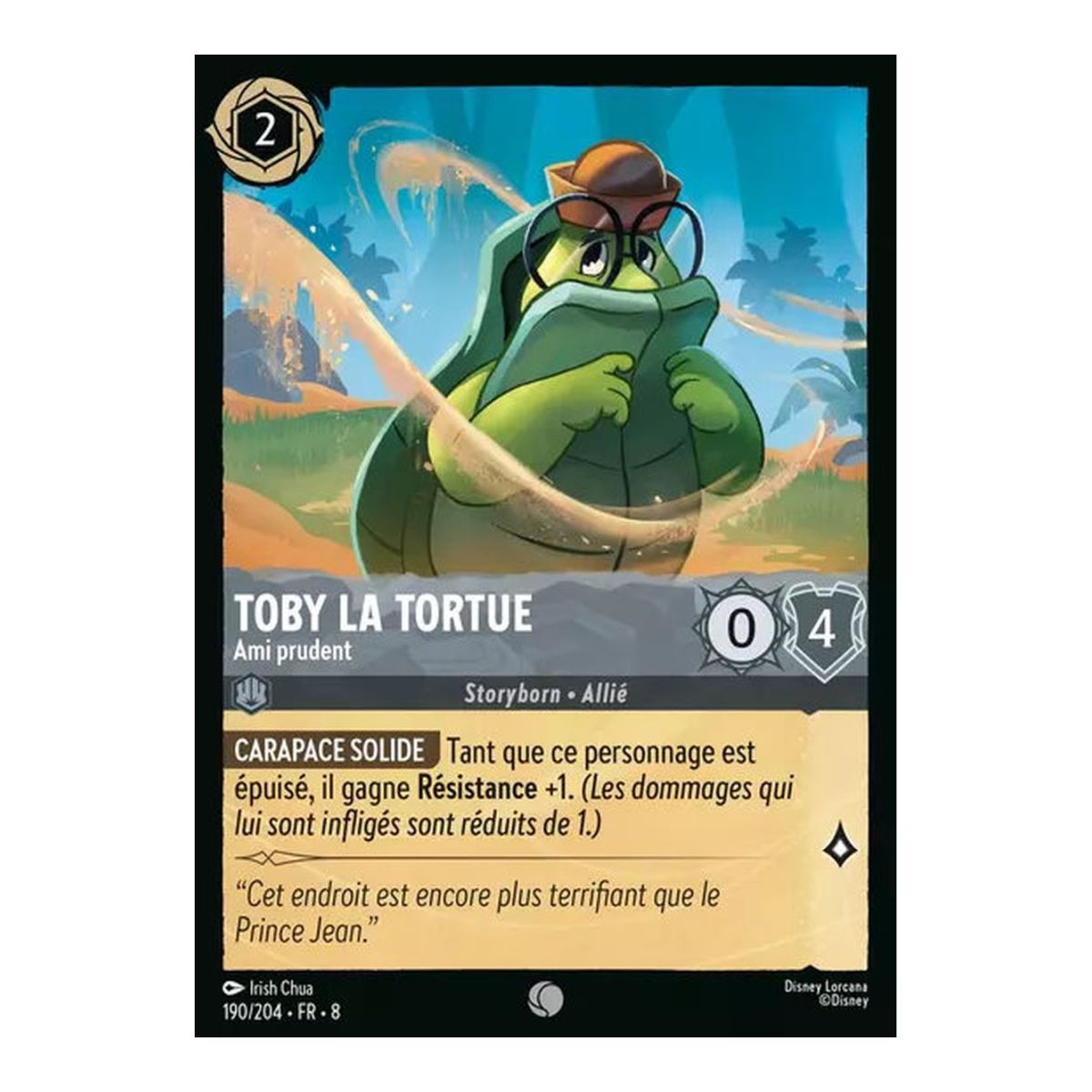 Toby la Tortue, Ami prudent - 190/204 - ROJ - Le Règne de Jafar - Brillante - Premium - Français