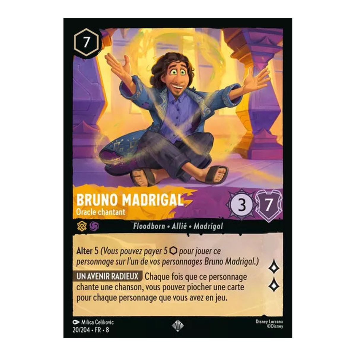 Bruno Madrigal, Oracle chantant - 20/204 - ROJ - Le Règne de Jafar - Super Rare - Français