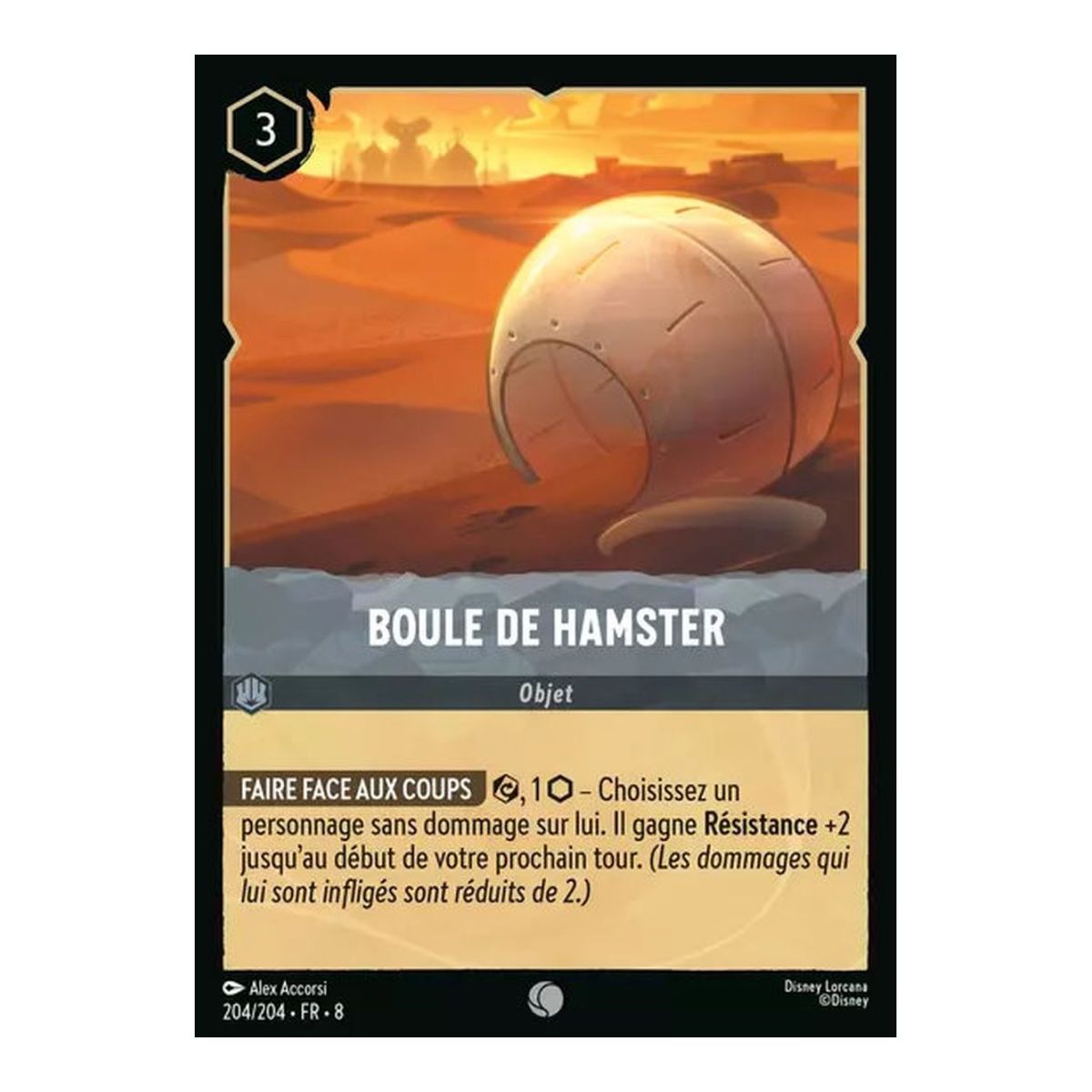 Boule de hamster - 204/204 - ROJ - Le Règne de Jafar - Commune - Français
