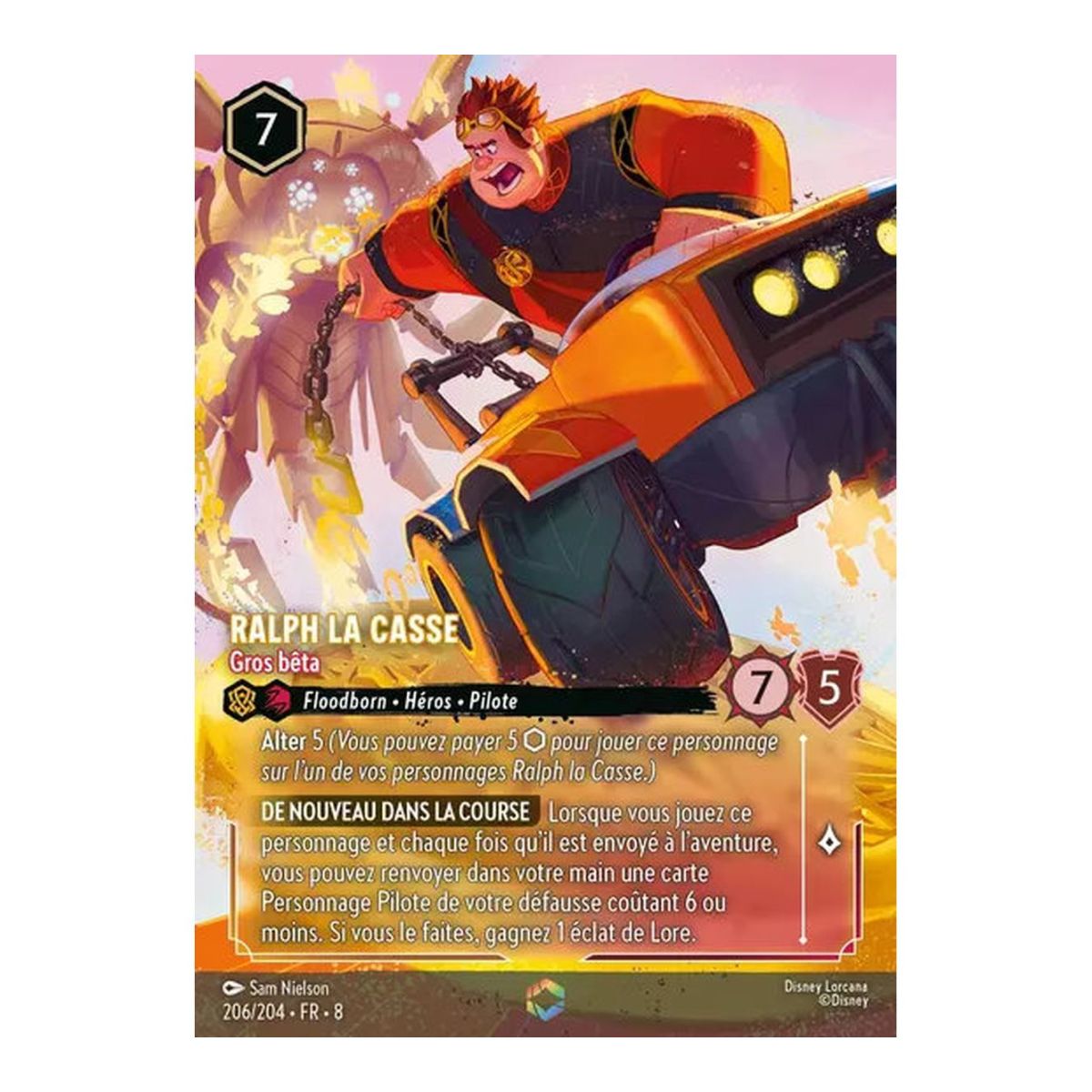 Ralph la Casse, Gros bêta - 206/204 - ROJ - Le Règne de Jafar - Enchantée - Français