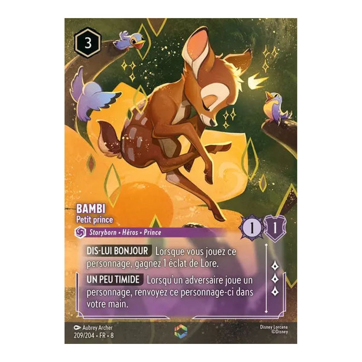 Bambi, Petit prince - 209/204 - ROJ - Le Règne de Jafar - Enchantée - Français