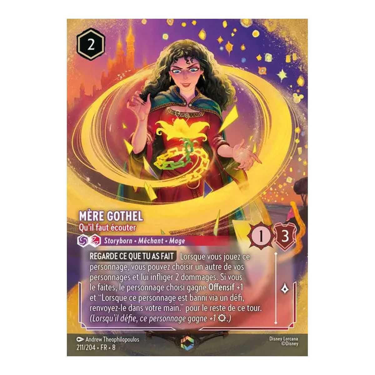 Mère Gothel, Qu'il faut écouter - 211/204 - ROJ - Le Règne de Jafar - Enchantée - Français