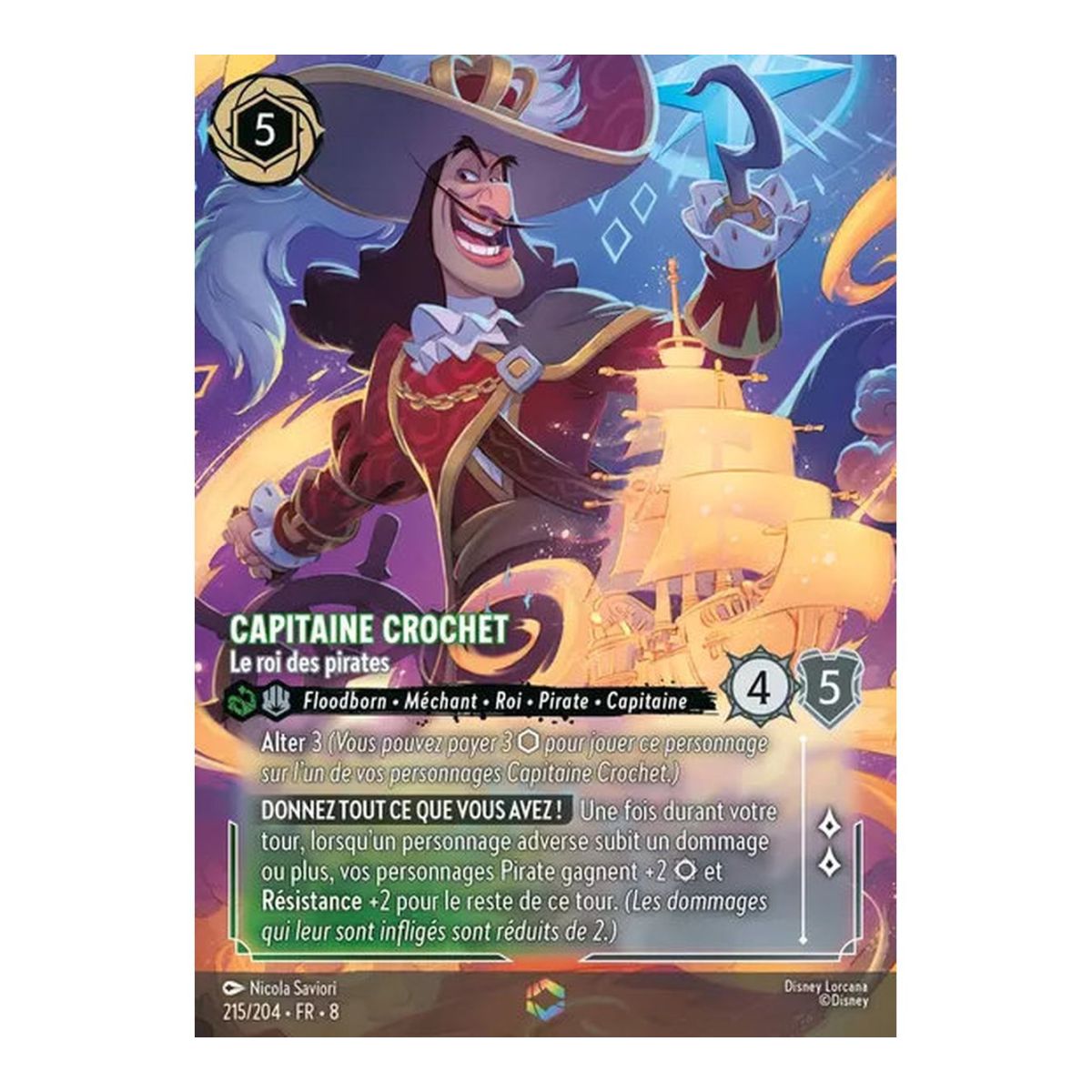 Capitaine Crochet, Le roi des pirates - 215/204 - ROJ - Le Règne de Jafar - Enchantée - Français