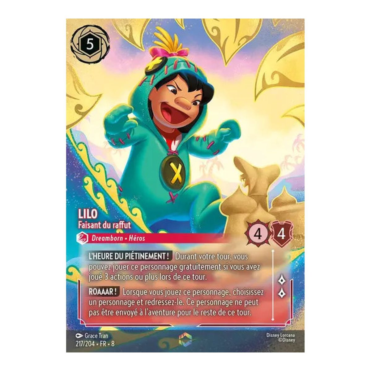 Lilo, Faisant du raffut - 217/204 - ROJ - Le Règne de Jafar - Enchantée - Français