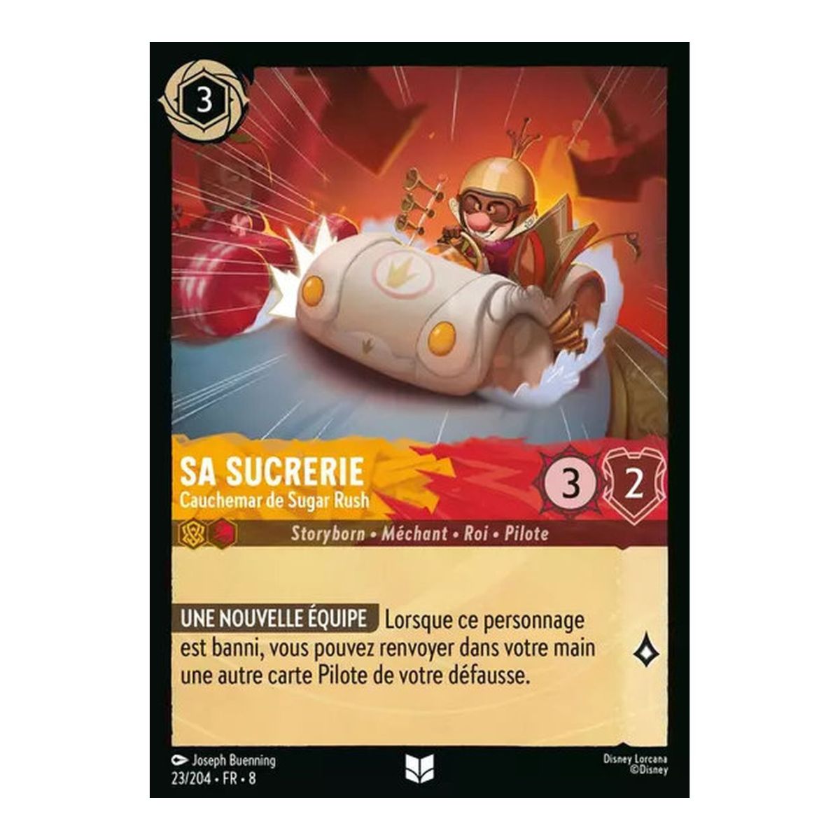 Sa Sucrerie, Cauchemar de Sugar Rush - 23/204 - ROJ - Le Règne de Jafar - Brillante - Premium - Français