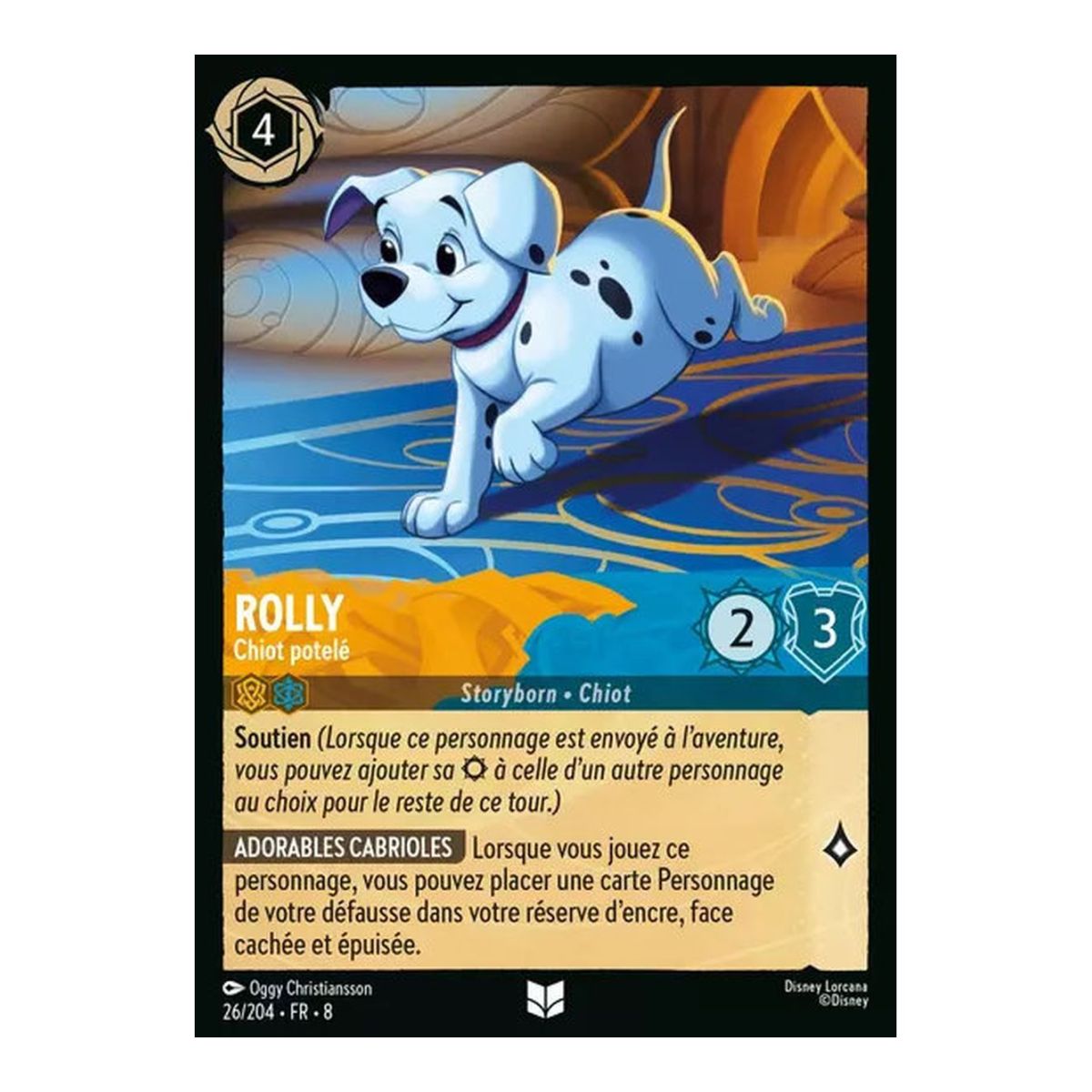 Rolly, Chiot potelé - 26/204 - ROJ - Le Règne de Jafar - Peu Commune - Français