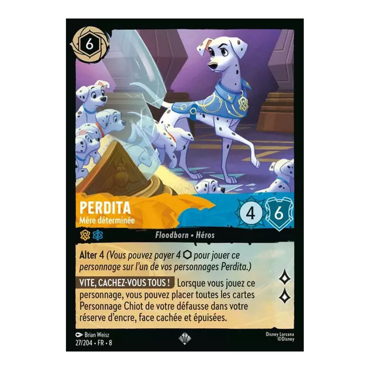 Perdita, Mère déterminée - 27/204 - ROJ - Le Règne de Jafar - Brillante - Premium - Français