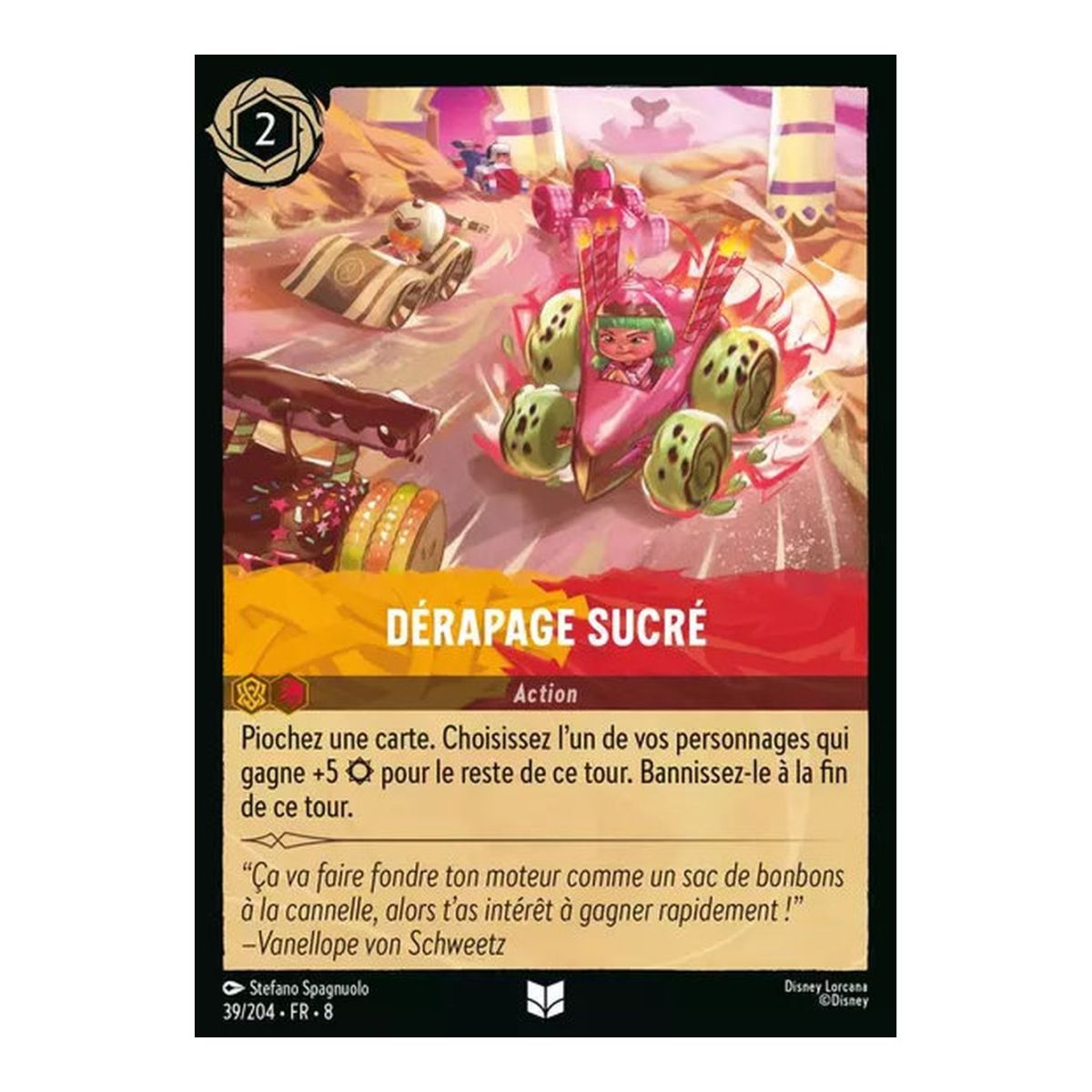 Dérapage sucré - 39/204 - ROJ - Le Règne de Jafar - Peu Commune - Français