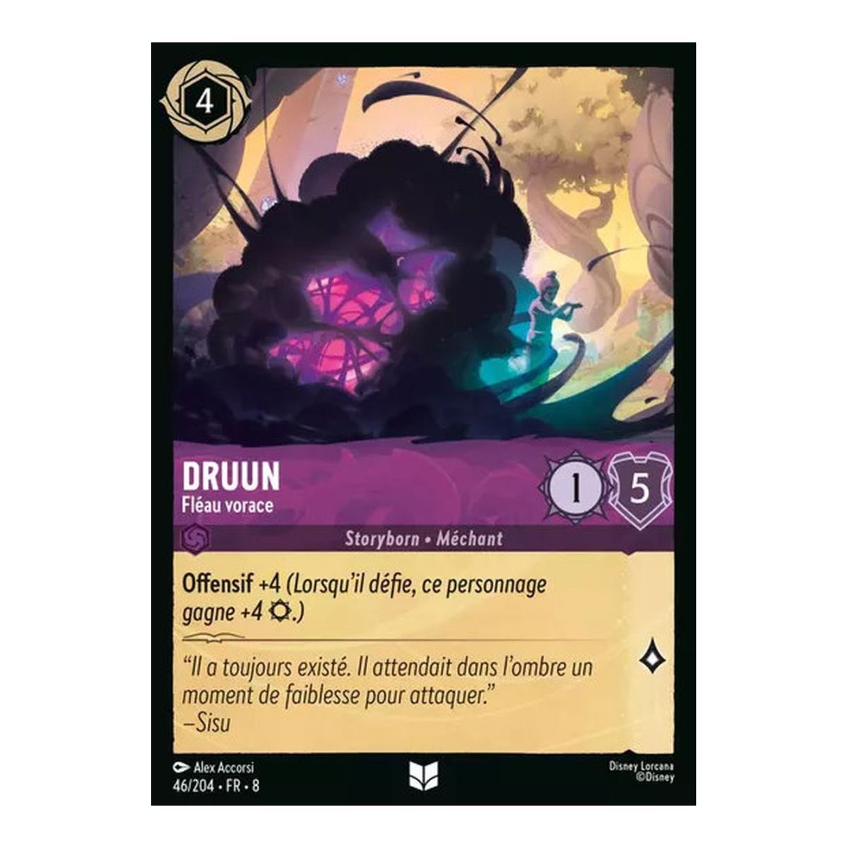 Druun, Fléau vorace - 46/204 - ROJ - Le Règne de Jafar - Brillante - Premium - Français