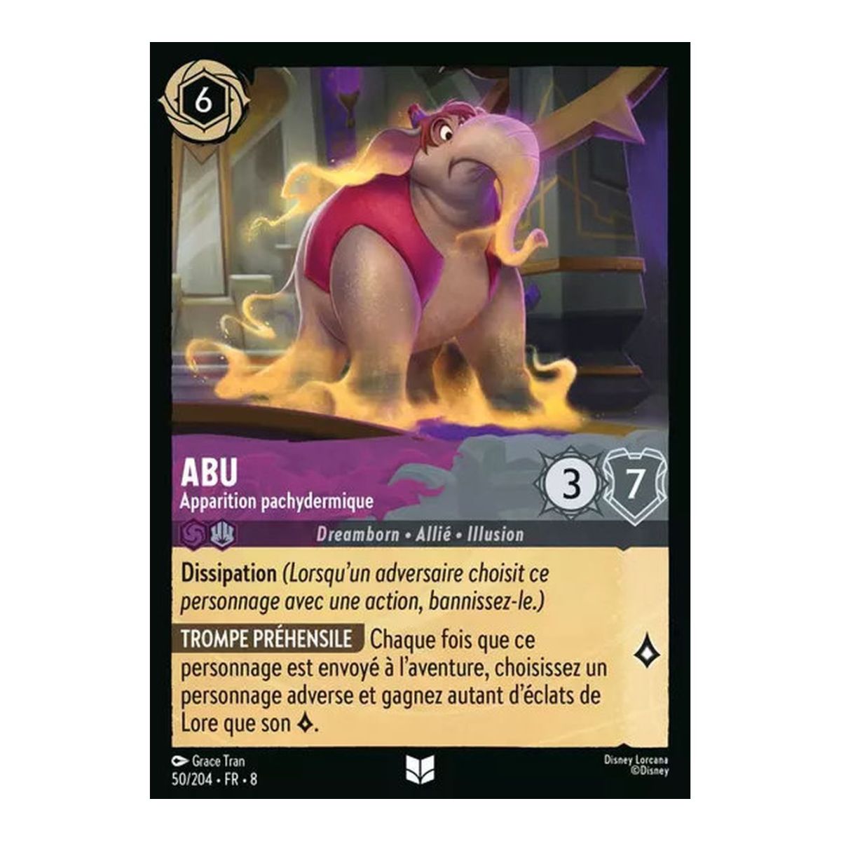 Abu, Apparition pachydermique - 50/204 - ROJ - Le Règne de Jafar - Peu Commune - Français