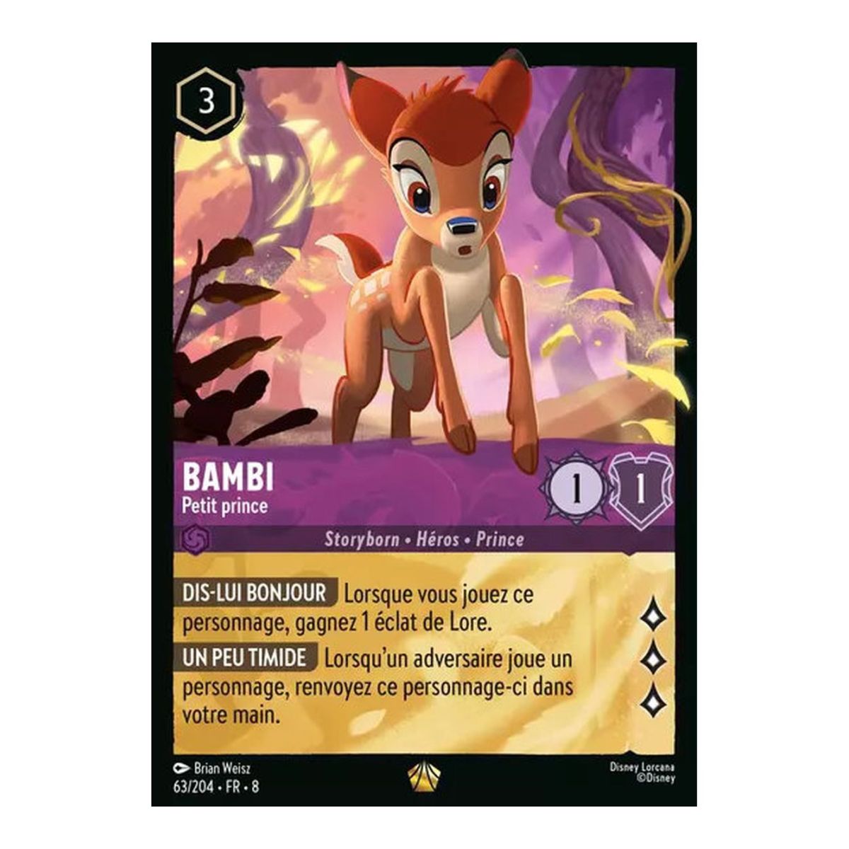 Bambi, Petit prince - 63/204 - ROJ - Le Règne de Jafar - Légendaire - Français