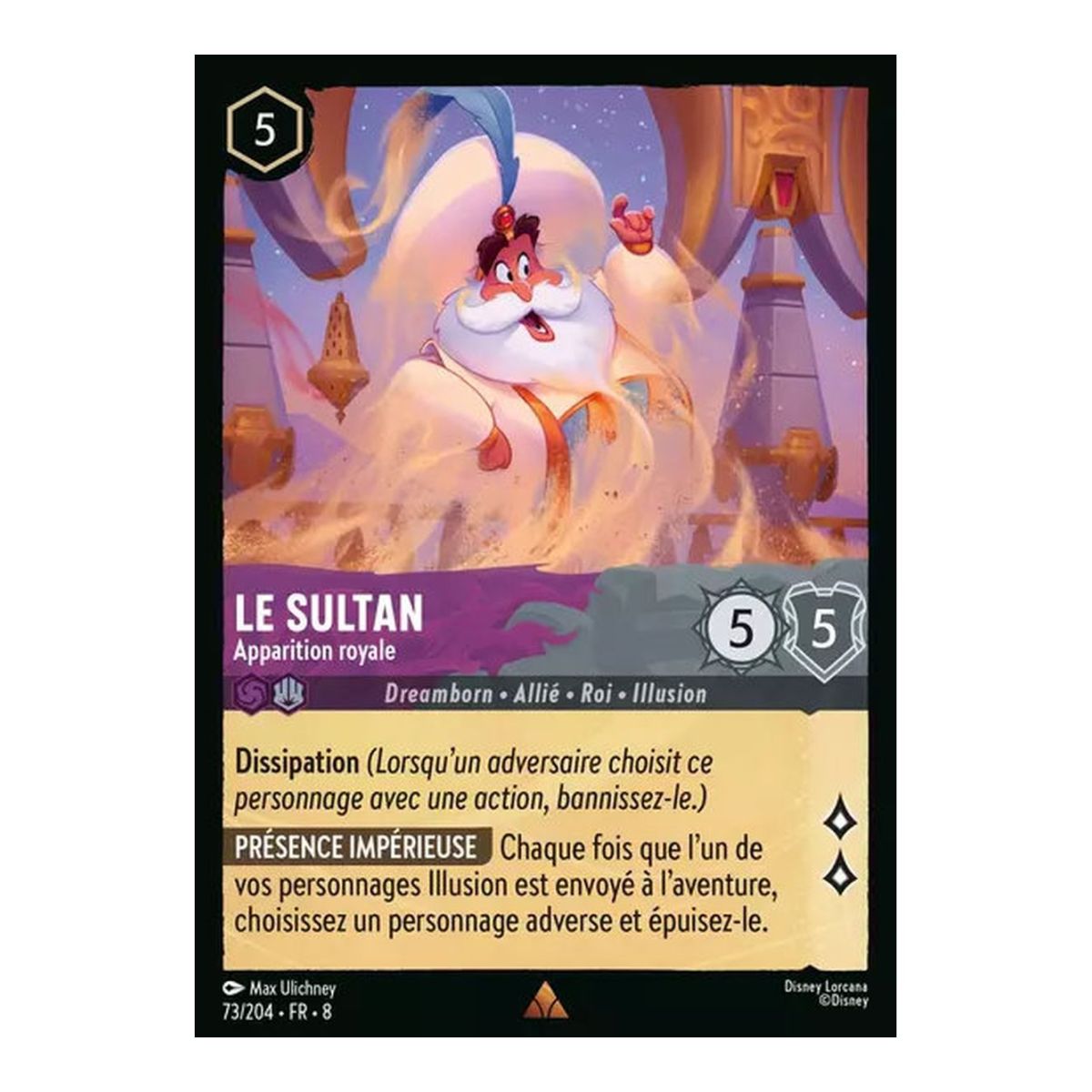 Le Sultan, Apparition royale - 73/204 - ROJ - Le Règne de Jafar - Brillante - Premium - Français