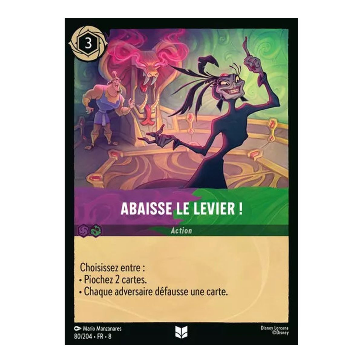 Abaisse le levier ! - 80/204 - ROJ - Le Règne de Jafar - Peu Commune - Français