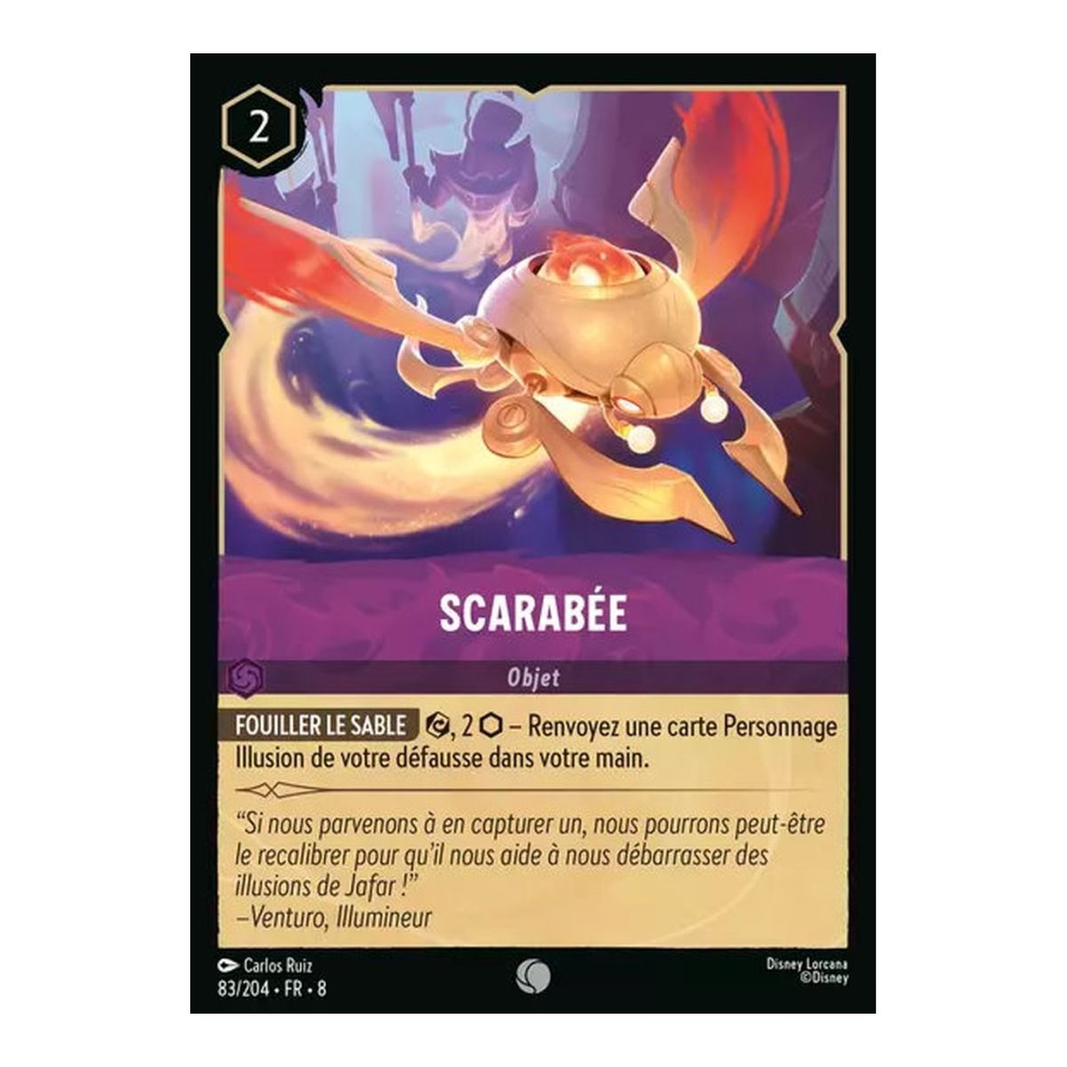 Scarabée - 83/204 - ROJ - Le Règne de Jafar - Commune - Français