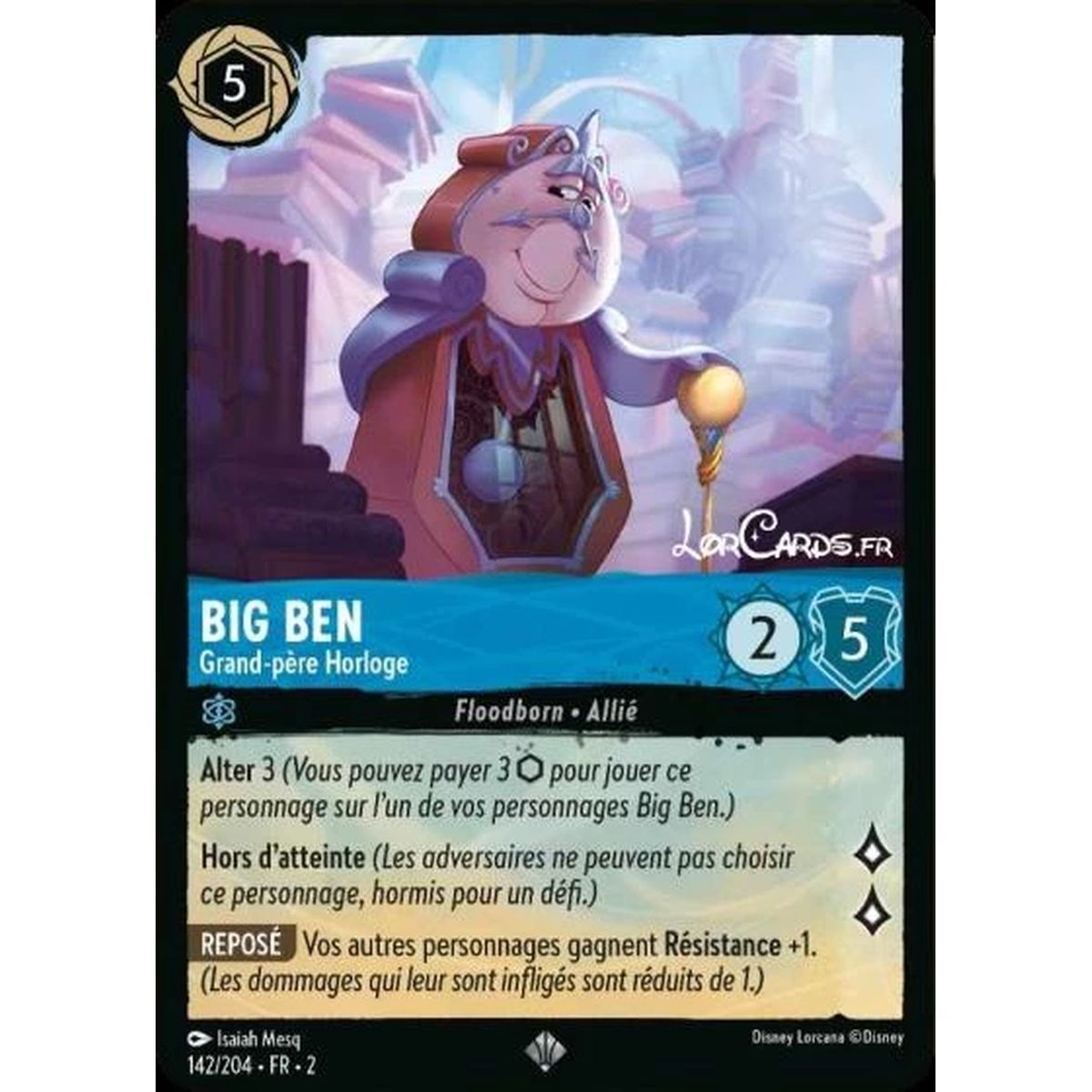 Item Big Ben, Grand-père Horloge - 142/204 - ROTF - L'Ascension Des Floodborn - Brillante - Premium - Français