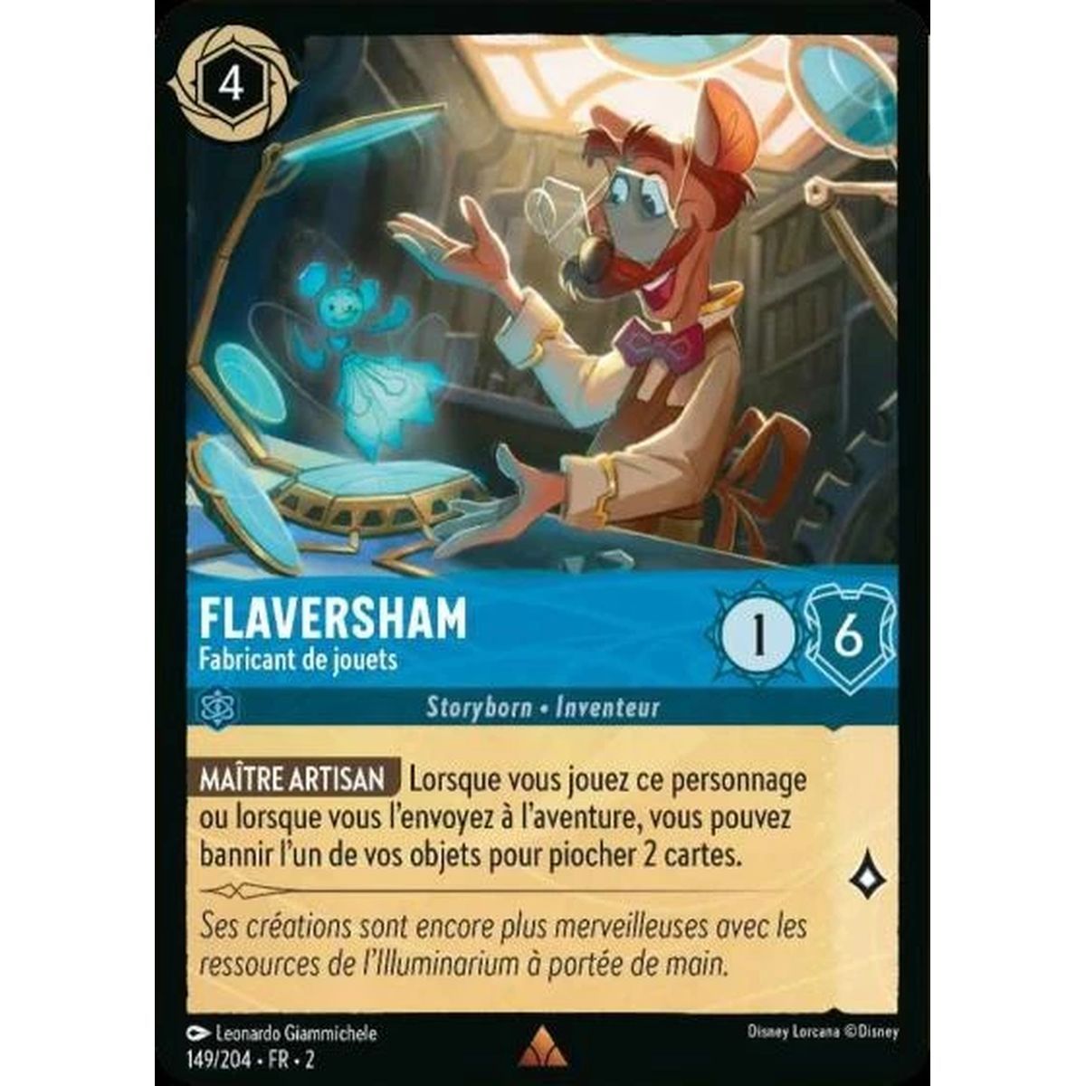 Item Flaversham, Fabricant de jouets - 149/204 - ROTF - L'Ascension Des Floodborn - Brillante - Premium - Français