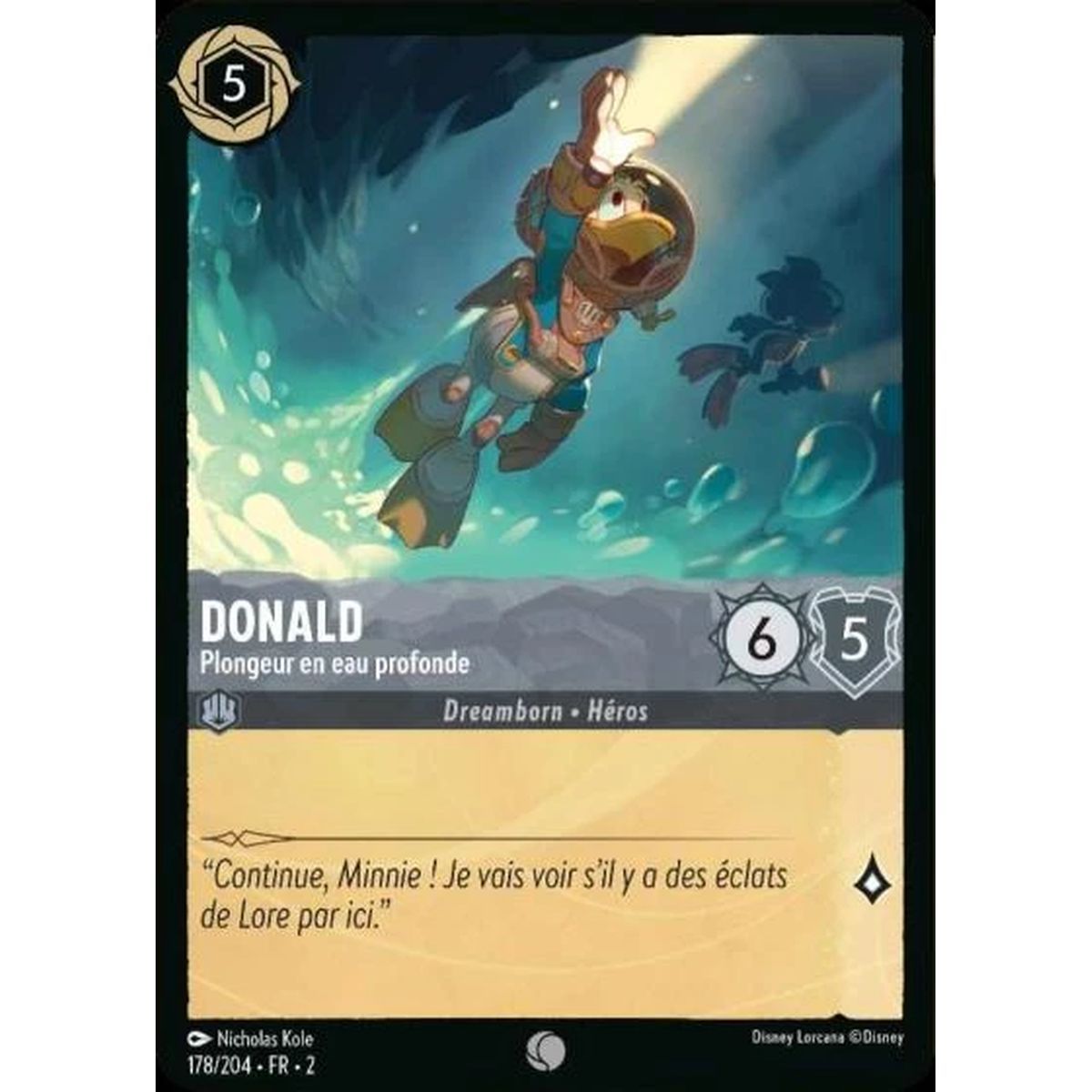 Item Donald, Plongeur en eau profonde - 178/204 - ROTF - L'Ascension Des Floodborn - Brillante - Premium - Français