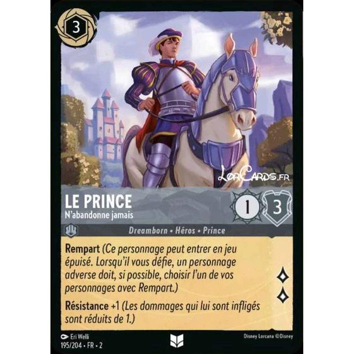 Le Prince, N'abandonne jamais - 195/204 - ROTF - L'Ascension Des Floodborn - Brillante - Premium - Français