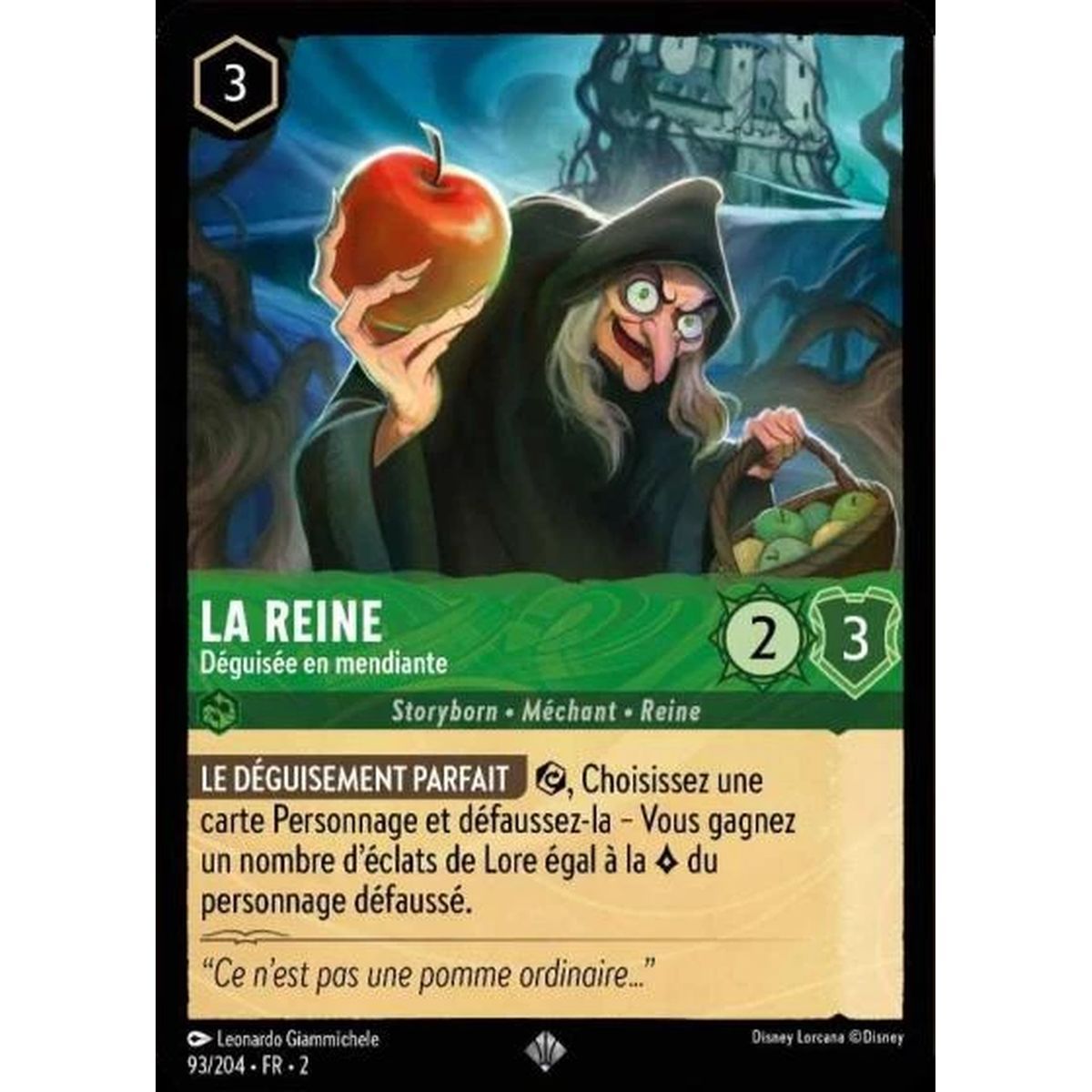 Item La Reine, Déguisée en mendiante - 93/204 - ROTF - L'Ascension Des Floodborn - Brillante - Premium - Français
