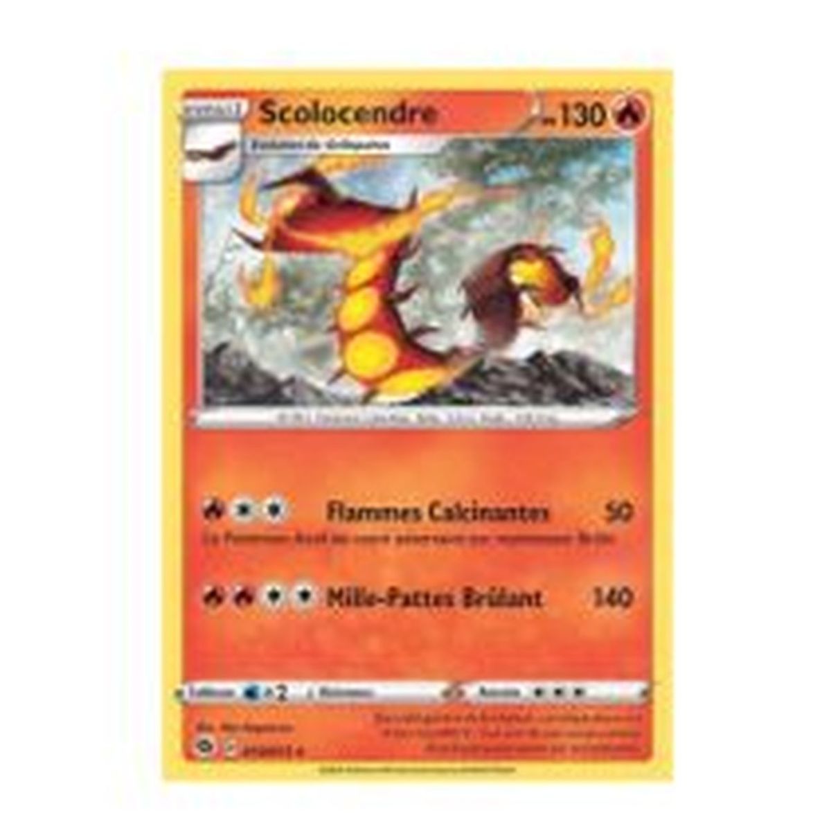 Scolocendre - Holo Rare 10/73 EB3. Epée et Bouclier 3.5 : La Voie du Maître