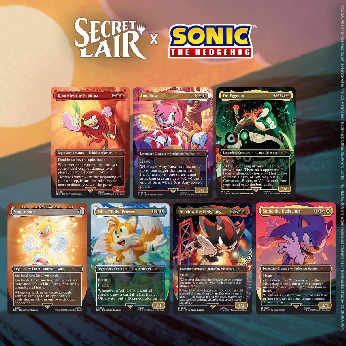 Secret Lair x Sonic:Friends & Foes - Magic The Gathering - EN