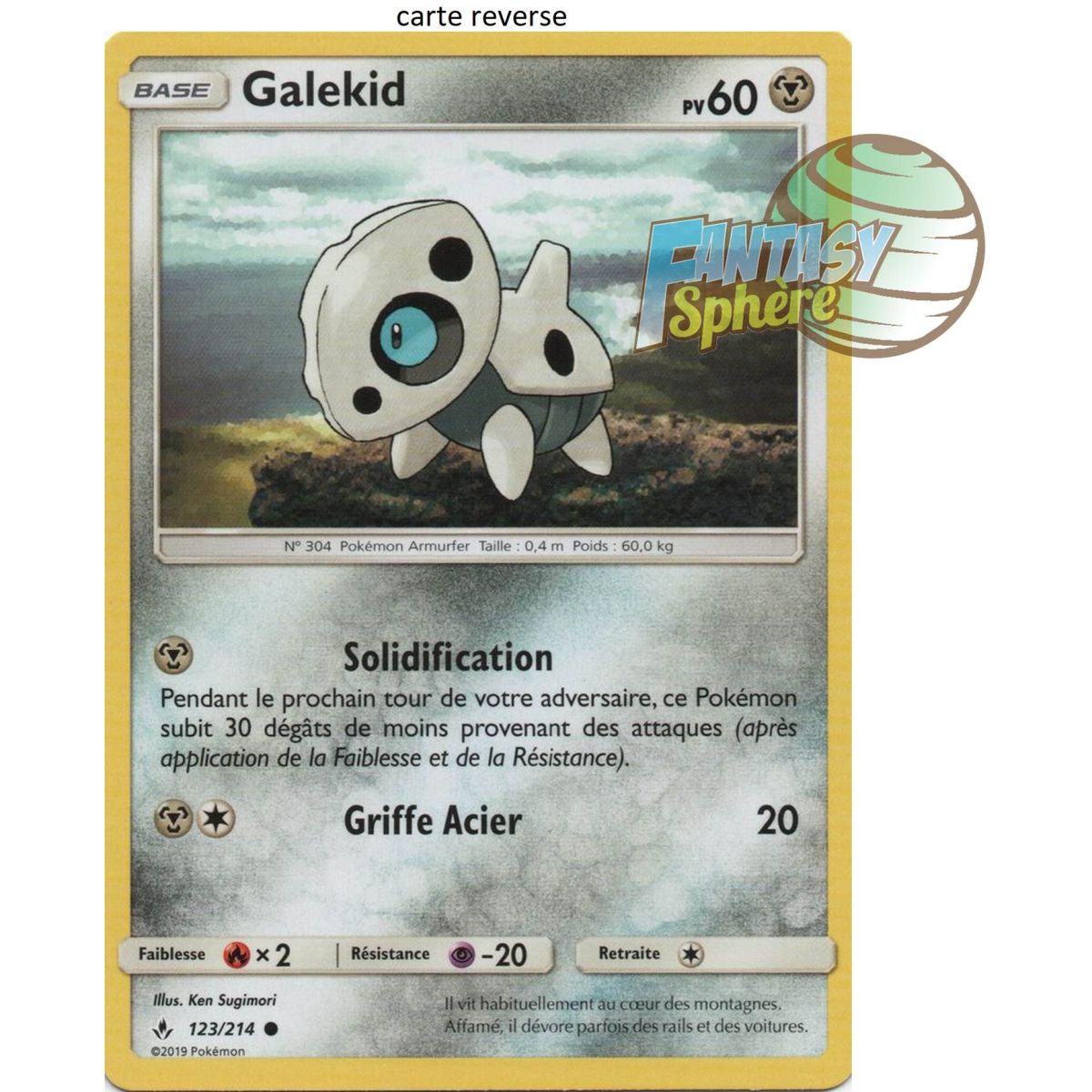 Galekid - Reverse 123/214 - Soleil et Lune 10 Alliance Infaillible