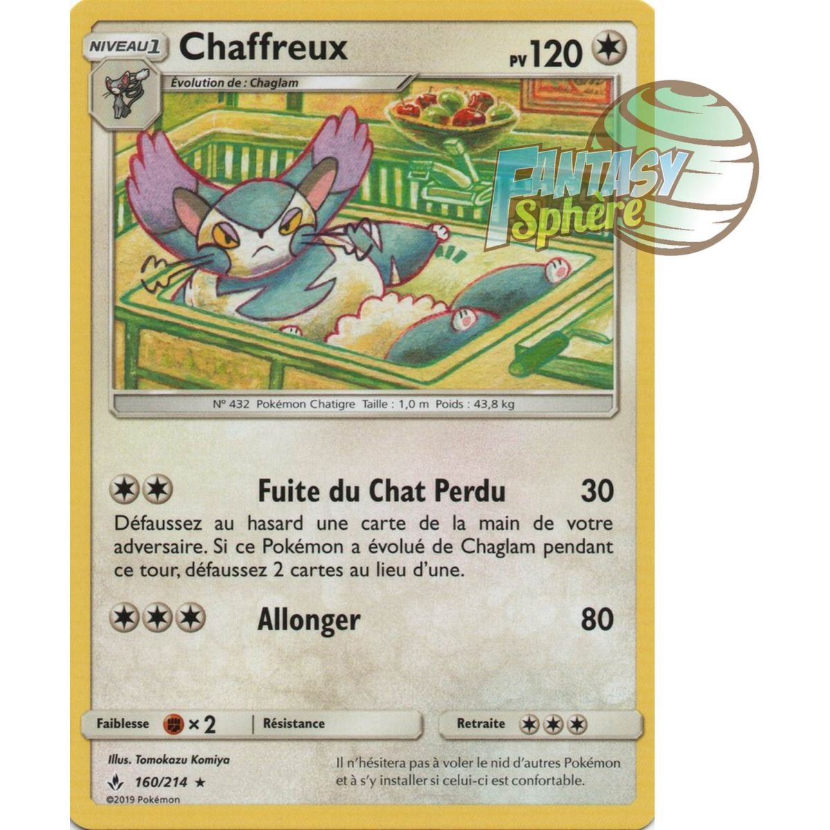 Chaffreux - Rare 160/214 - Soleil et Lune 10 Alliance Infaillible