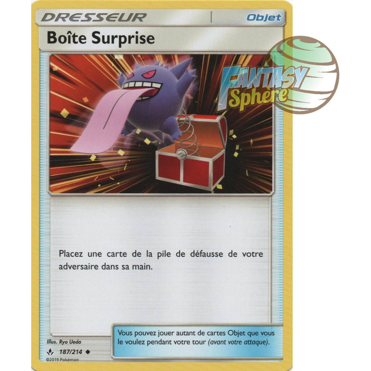 Item Boîte Surprise - Peu commune 187/214 - Soleil et Lune 10 Alliance Infaillible