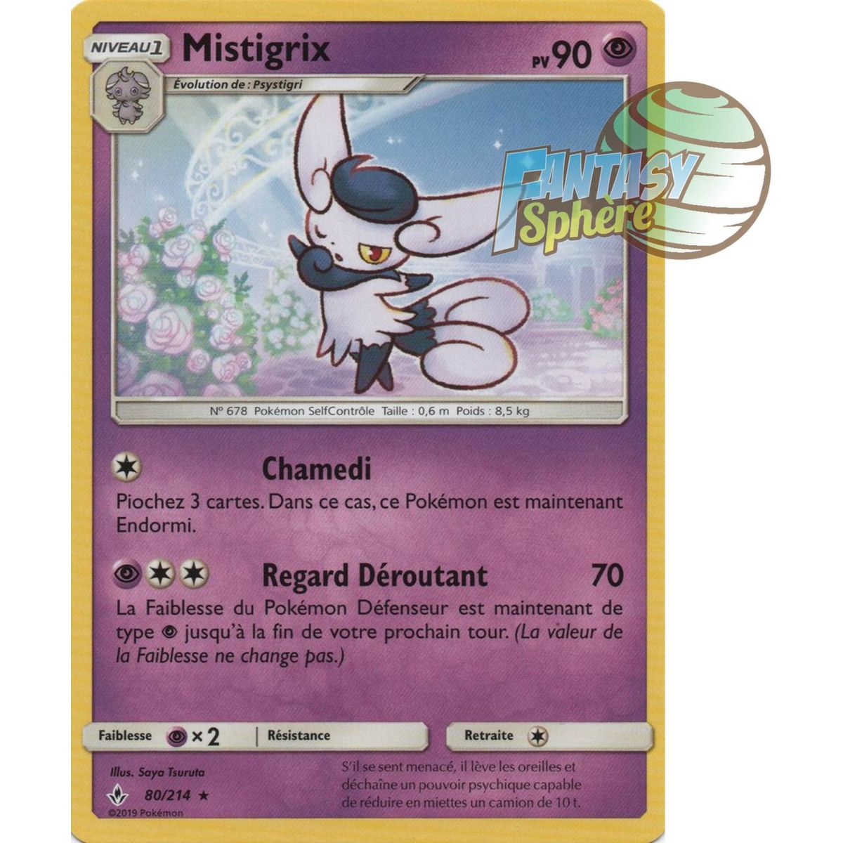 Item Mistigrix - Rare 80/214 - Soleil et Lune 10 Alliance Infaillible