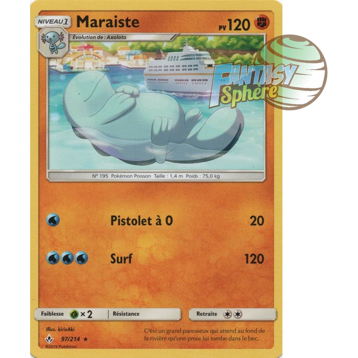 Maraiste - Rare 97/214 - Soleil et Lune 10 Alliance Infaillible