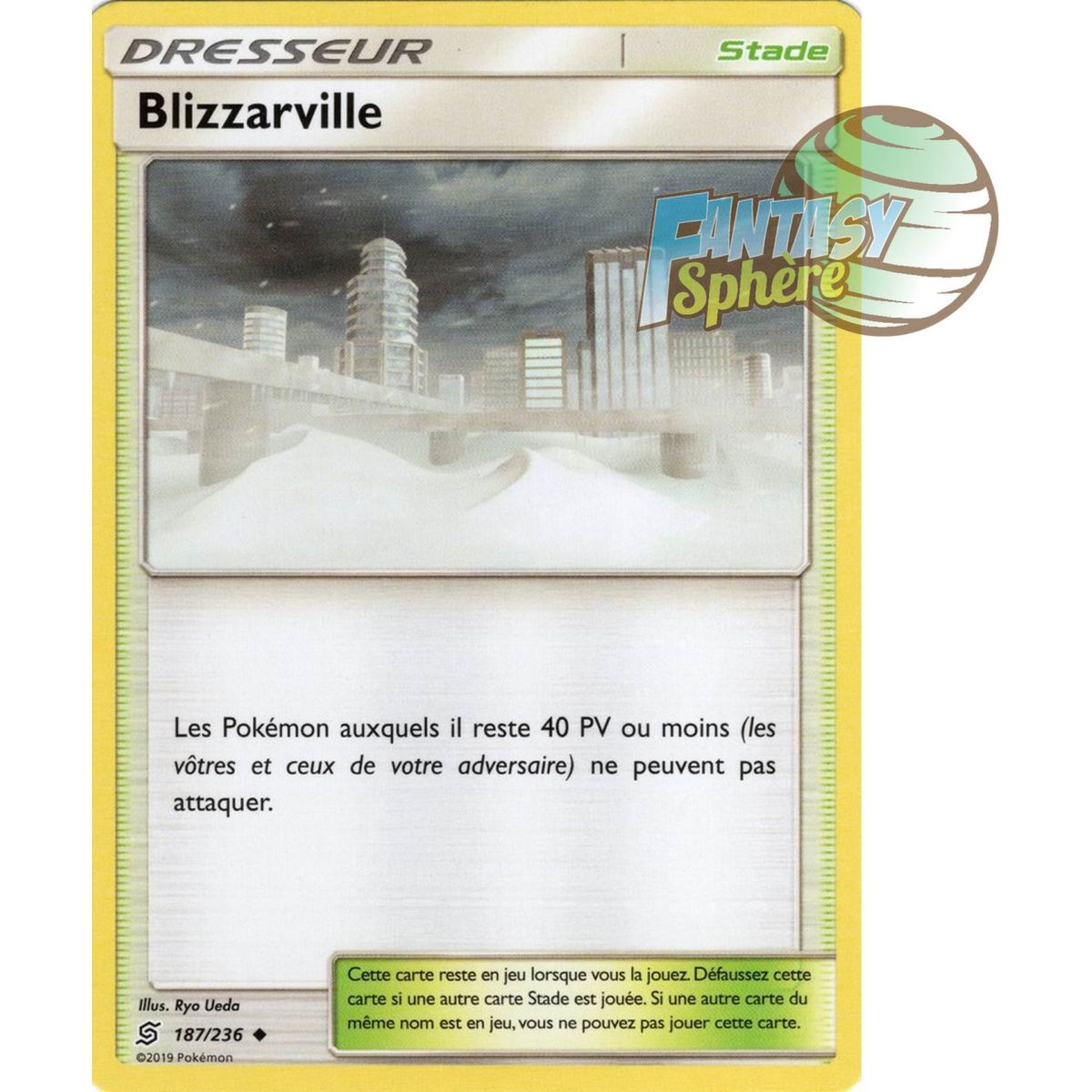 Item Blizzarville - Peu commune 187/236 - Soleil et Lune 11 Harmonie des Esprits