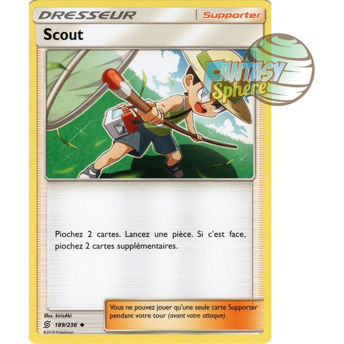 Item Scout - Peu commune 189/236 - Soleil et Lune 11 Harmonie des Esprits