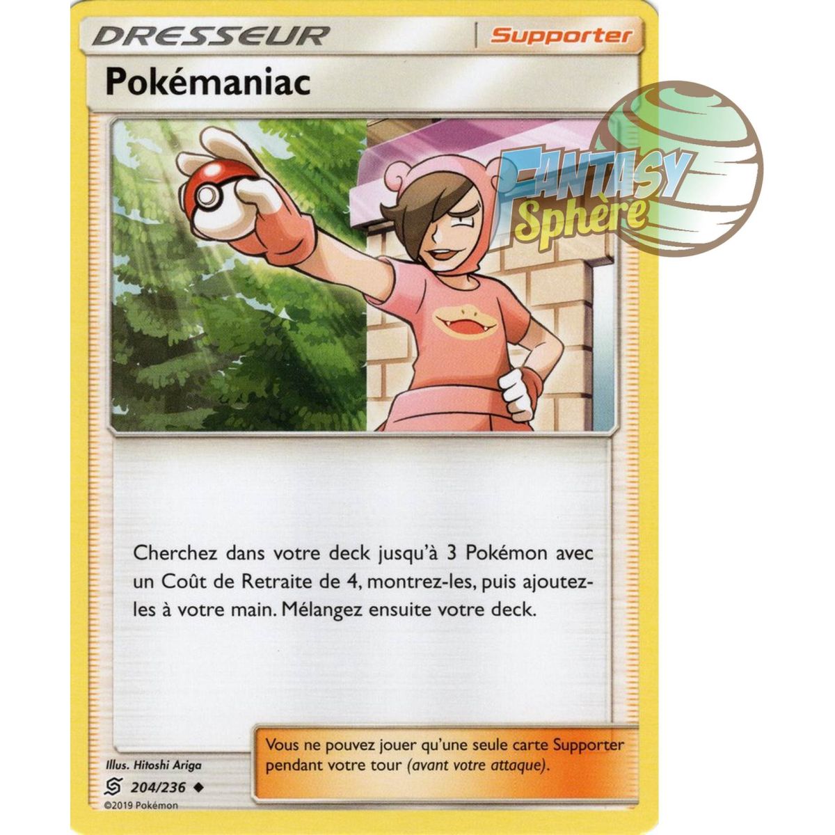 Item Pokémaniac - Peu commune 204/236 - Soleil et Lune 11 Harmonie des Esprits