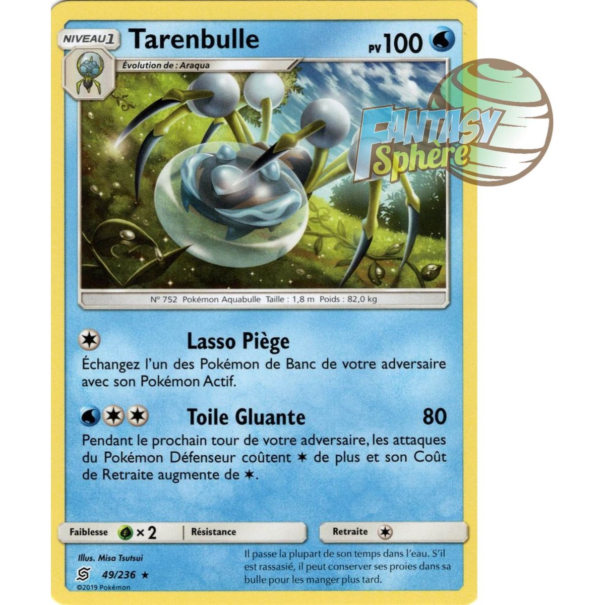 Item Tarenbulle - Rare 49/236 - Soleil et Lune 11 Harmonie des Esprits