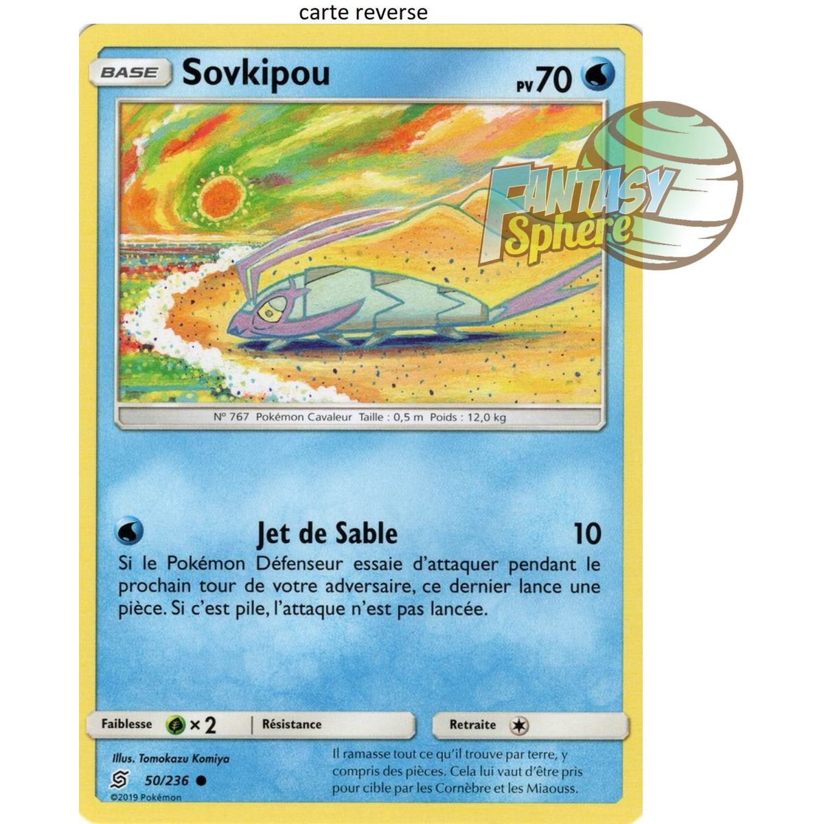 Sovkipou - Reverse 50/236 - Soleil et Lune 11 Harmonie des Esprits