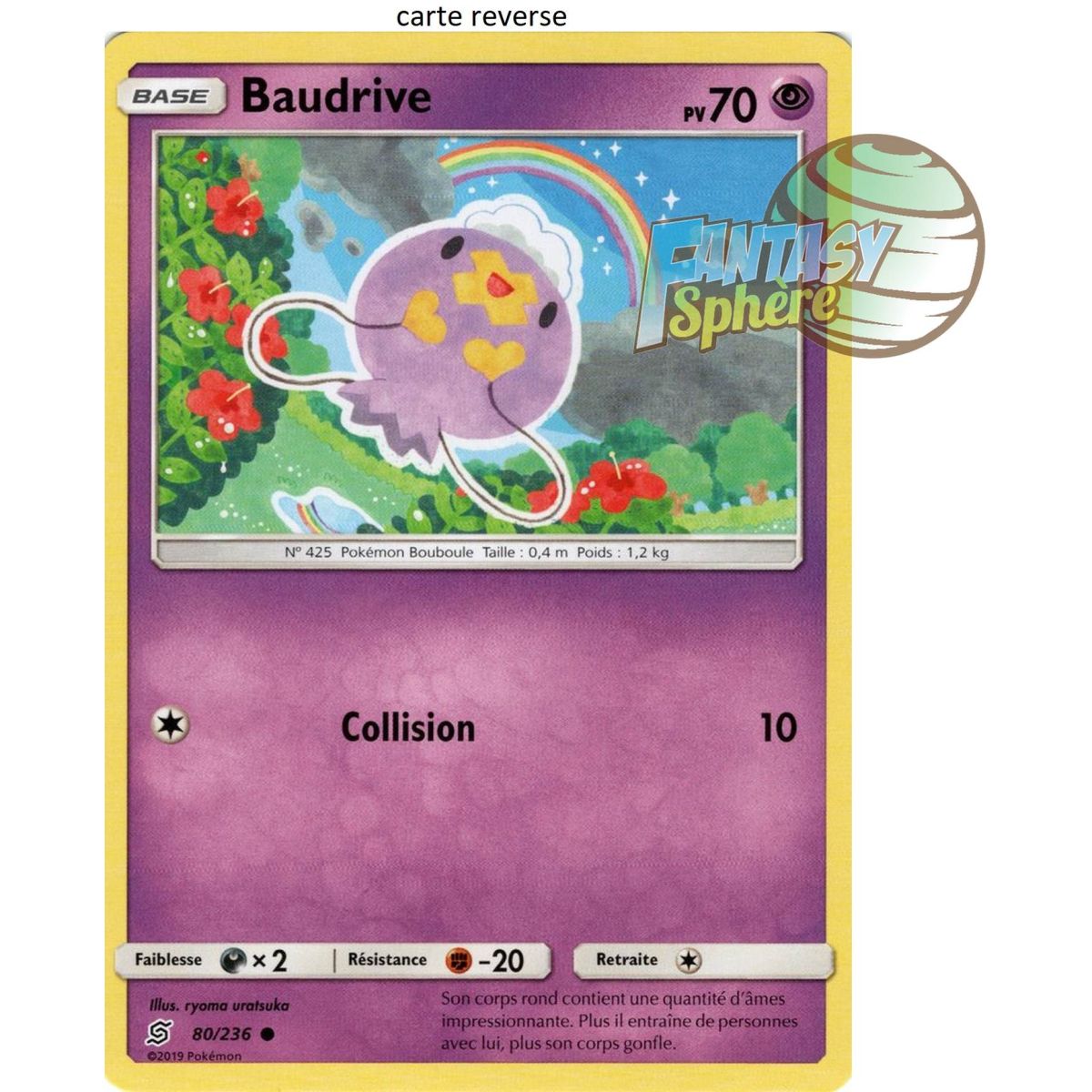 Item Baudrive - Reverse 80/236 - Soleil et Lune 11 Harmonie des Esprits