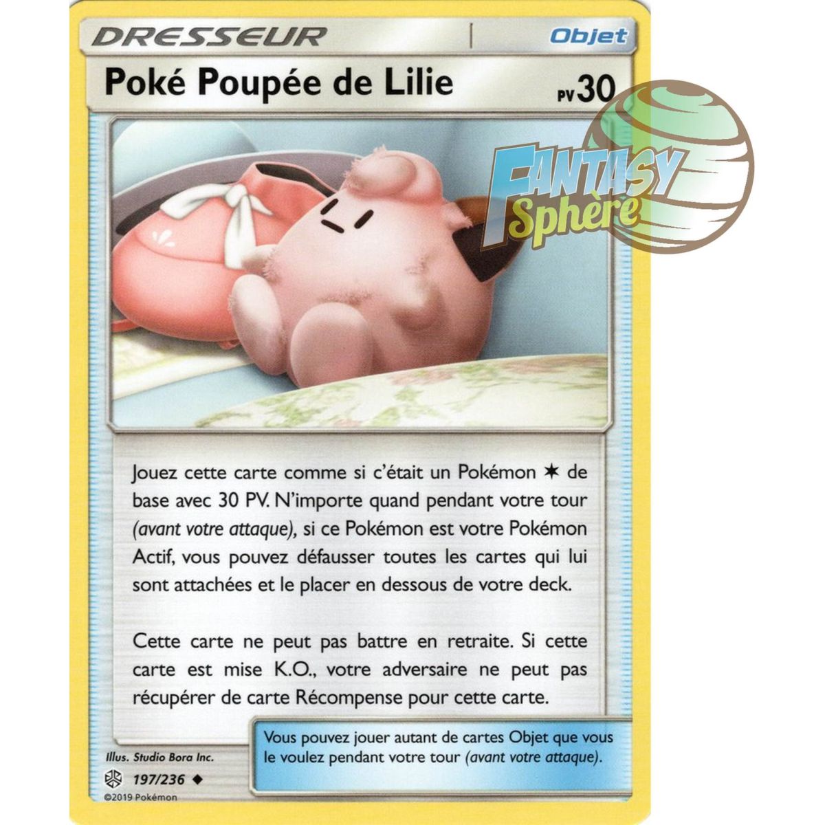 Item Poké Poupée de Lilie - Peu commune 197/236 - Soleil et Lune 12 Éclipse Cosmique