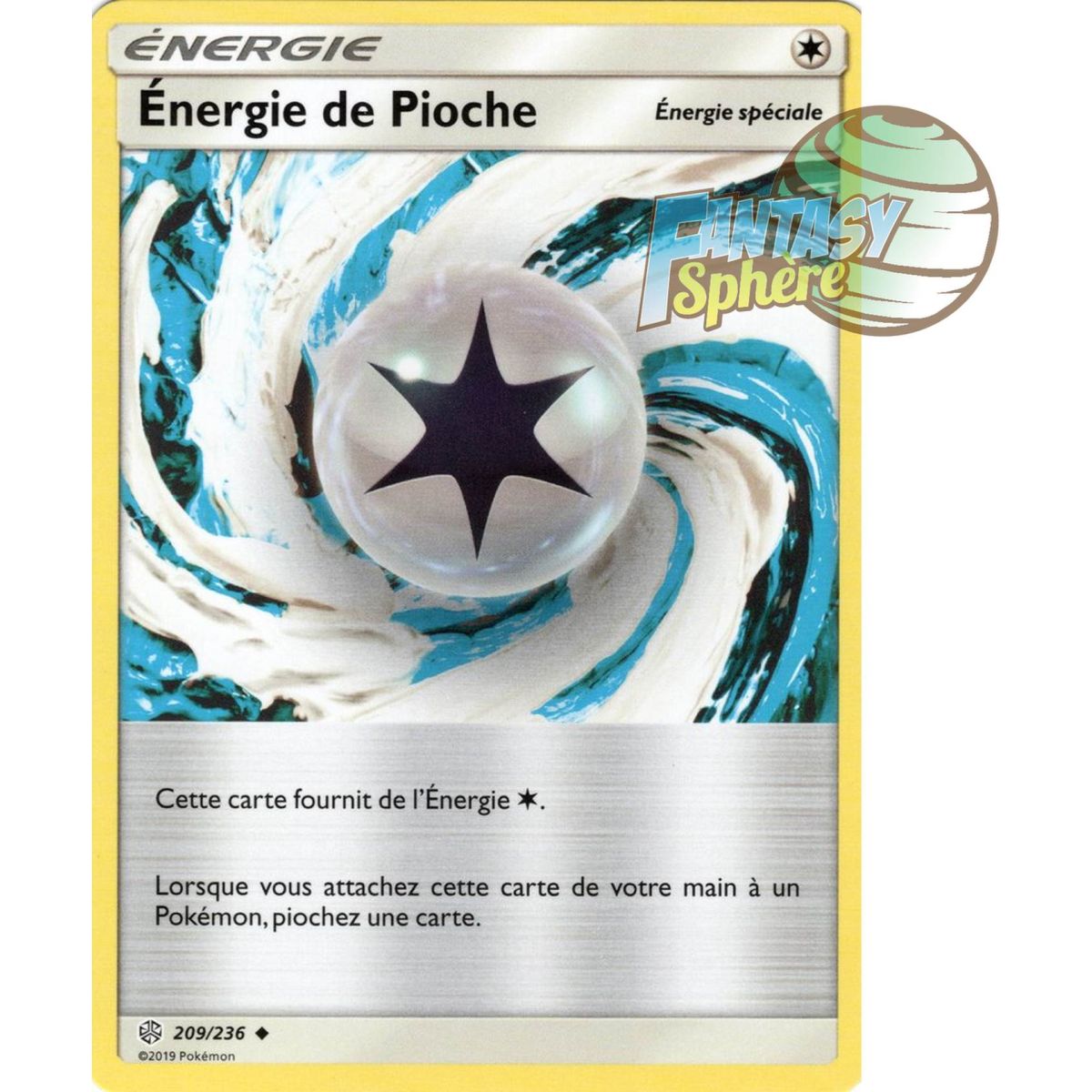 Énergie de Pioche - Peu commune 209/236 - Soleil et Lune 12 Éclipse Cosmique