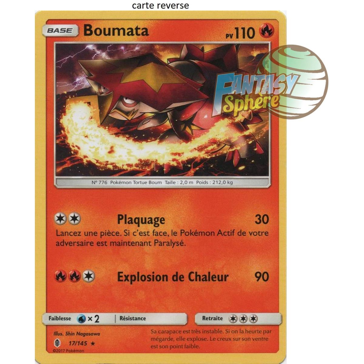 Item Boumata - Reverse 17/145 - Soleil et Lune 2 Gardiens Ascendants