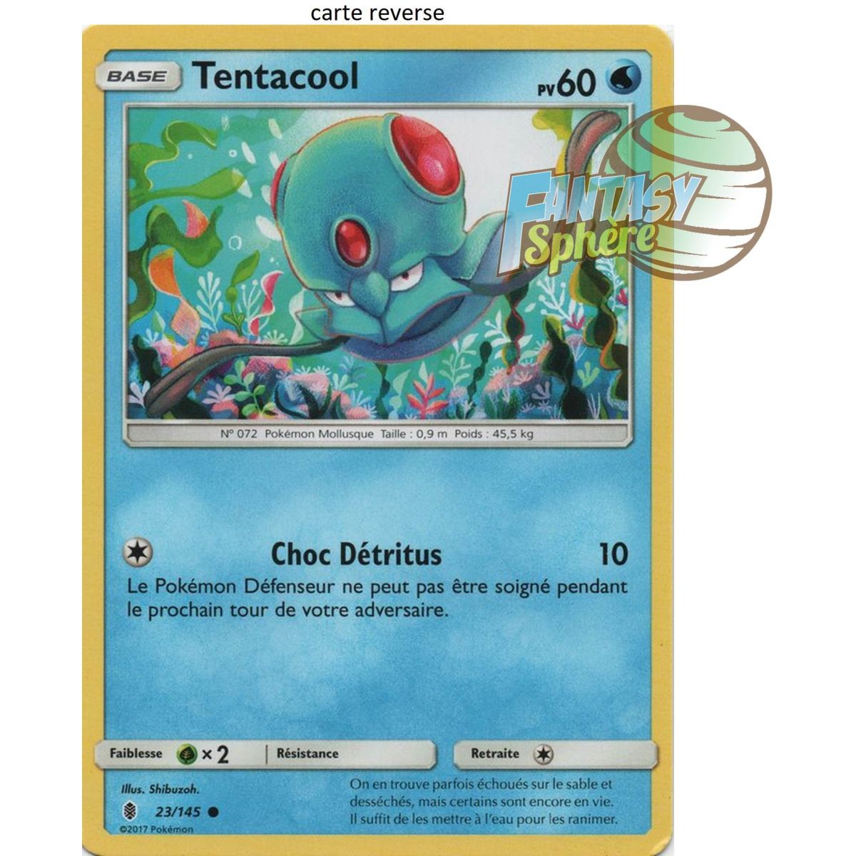 Item Tentacool - Reverse 23/145 - Soleil et Lune 2 Gardiens Ascendants