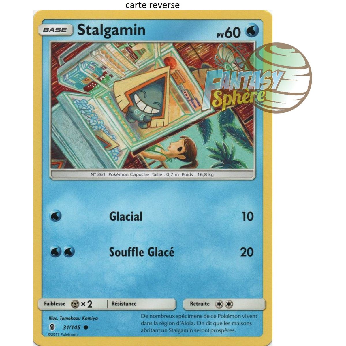 Item Stalgamin - Reverse 31/145 - Soleil et Lune 2 Gardiens Ascendants