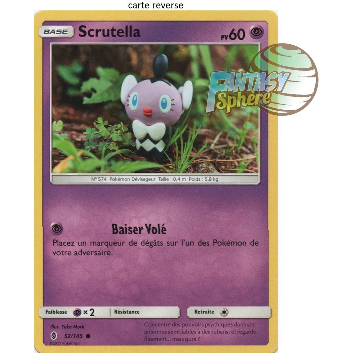 Item Scrutella - Reverse 52/145 - Soleil et Lune 2 Gardiens Ascendants